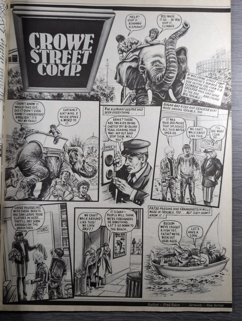 Eagle Comic 13th August 1983 Vintage Retro UK Comic