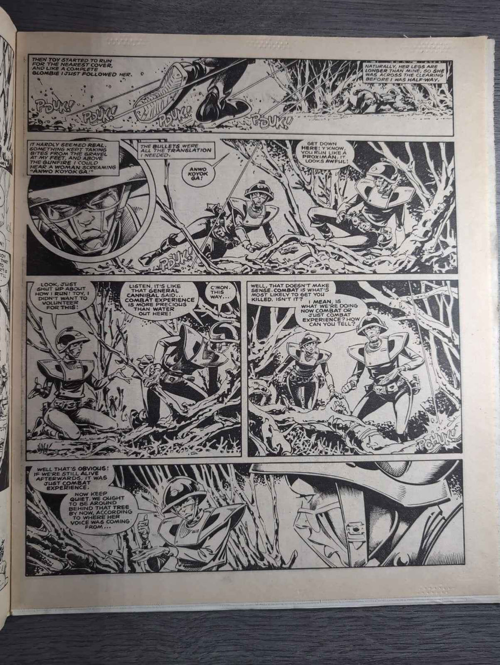 2000AD Prog 455 Featuring Judge Dread Comic 1st Feb 1986 Vintage Retro Comic