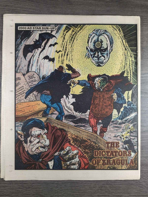 2000AD Prog 464 Featuring Judge Dread Comic 5th April 1986 Vintage Retro Comic