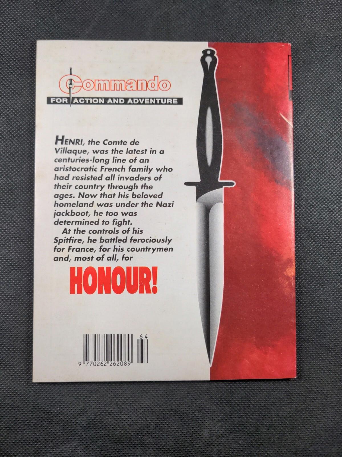 Commando Comic Issue Number 3362 Honour! - Retrorama UK
