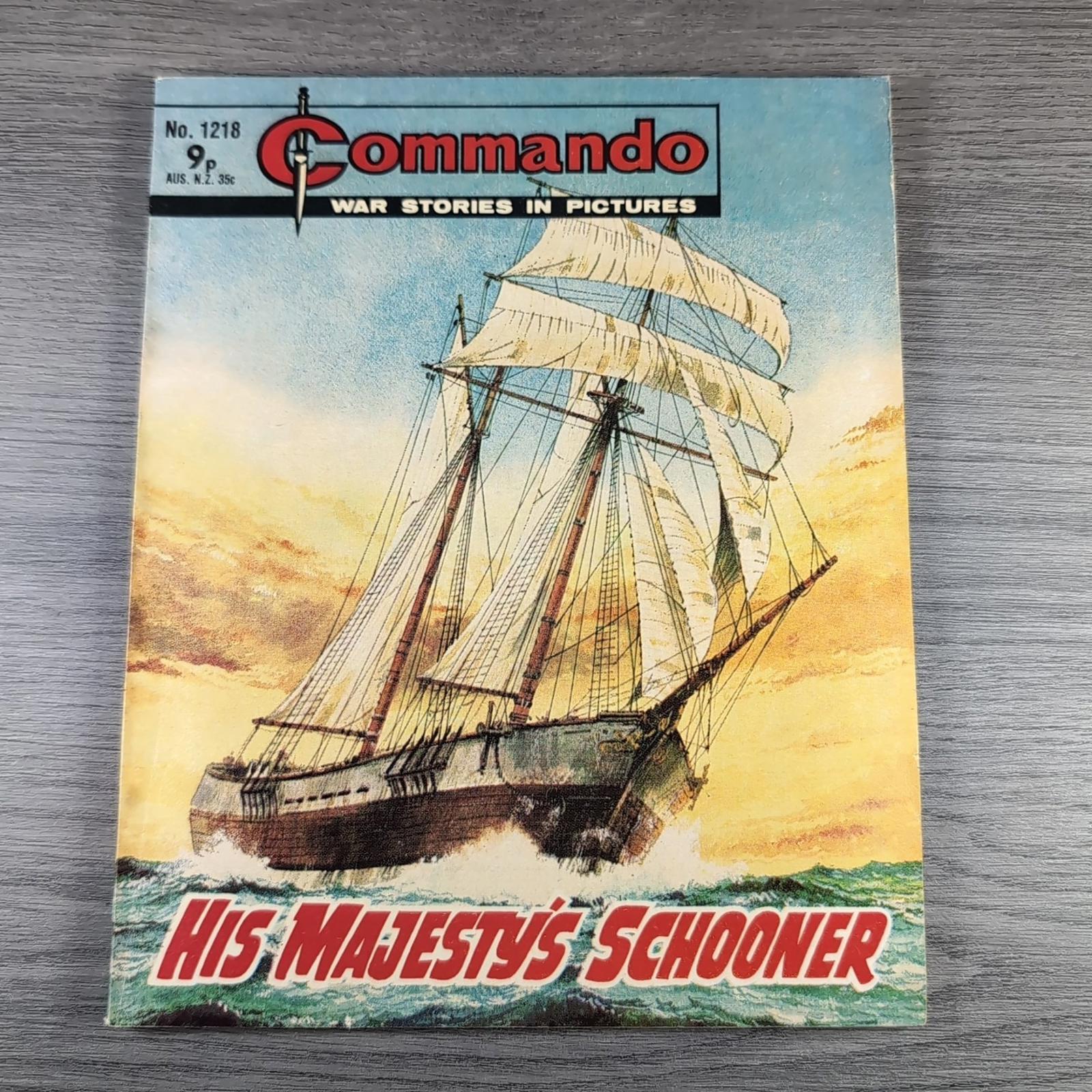 Commando Comic Issue Number 1218 His Majestys Schooner
