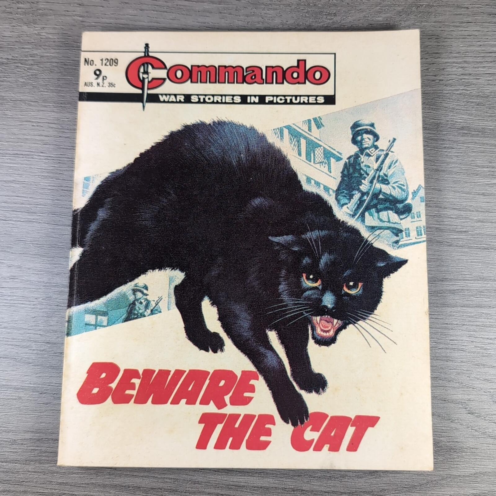 Commando Comic Issue Number 1209 Beware The Cat