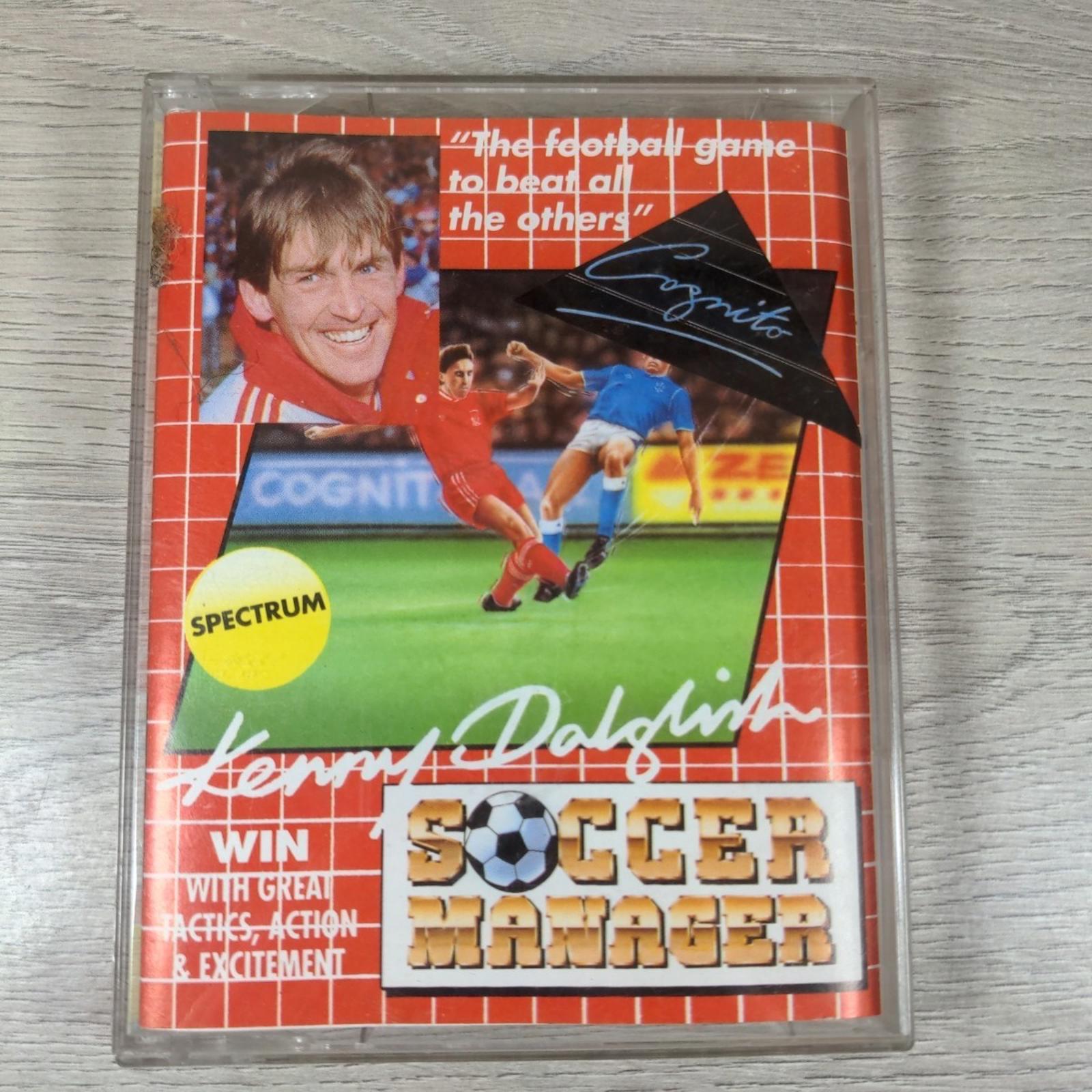 Kenny Dalglish Soccer Manager ZX Spectrum 48/128K Game Cassette Tested & Working