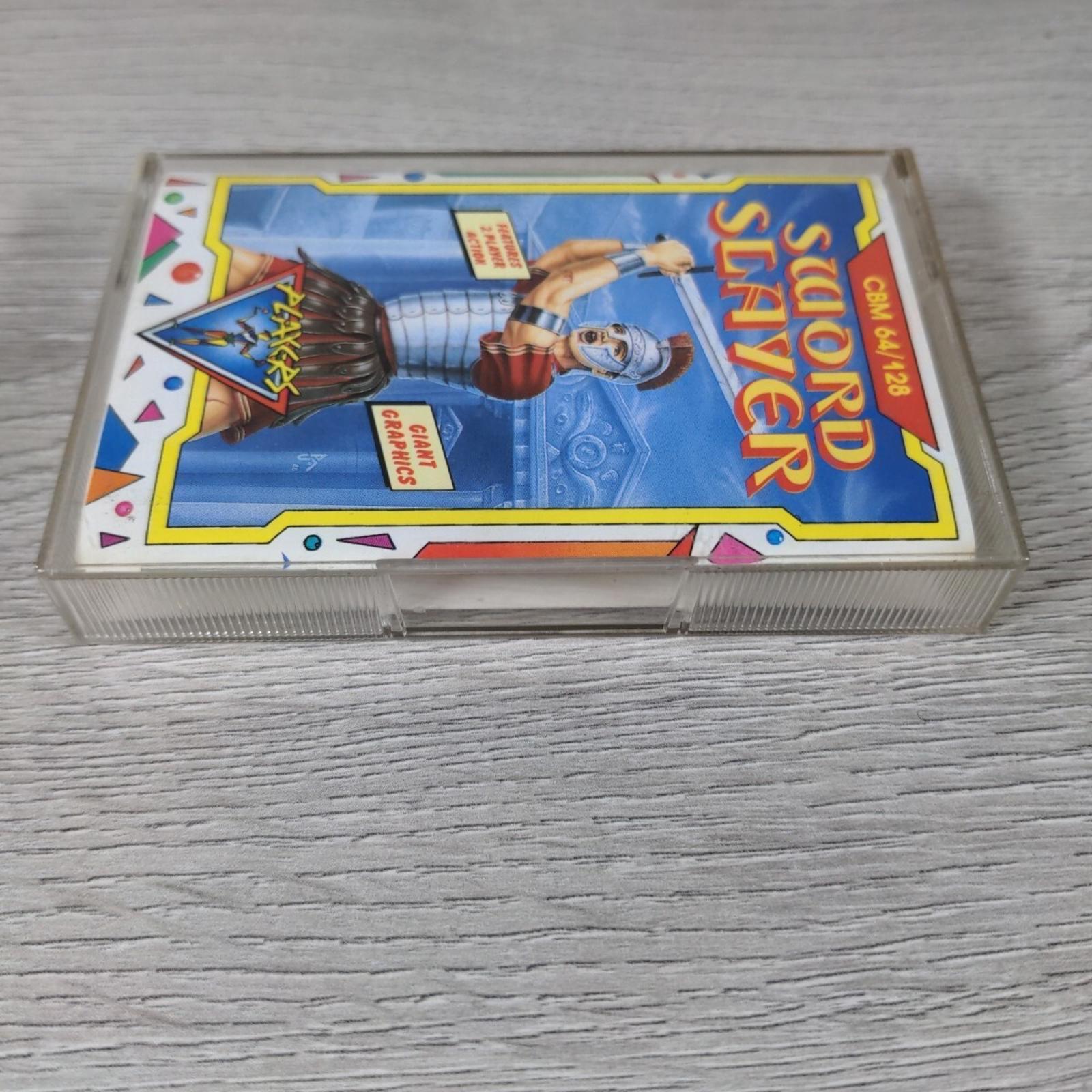 Sword Slayer Commodore 64 C64 Video Game Cassette Tested & Working Vintage Game