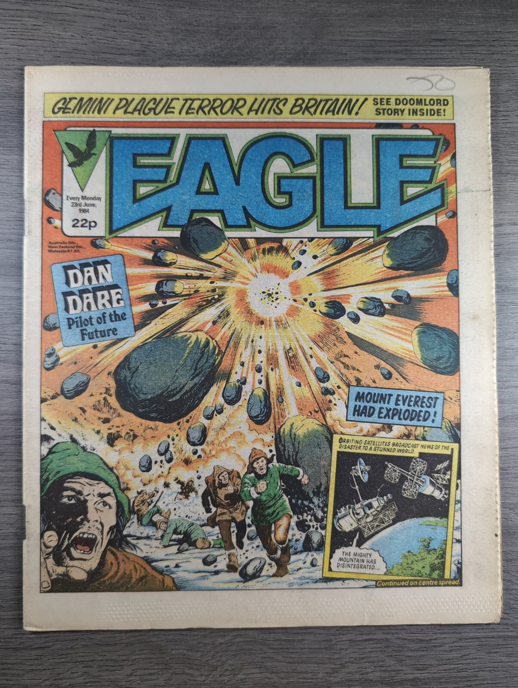 Eagle Comic Issue 23rd June 1984 Vintage Retro UK Comic