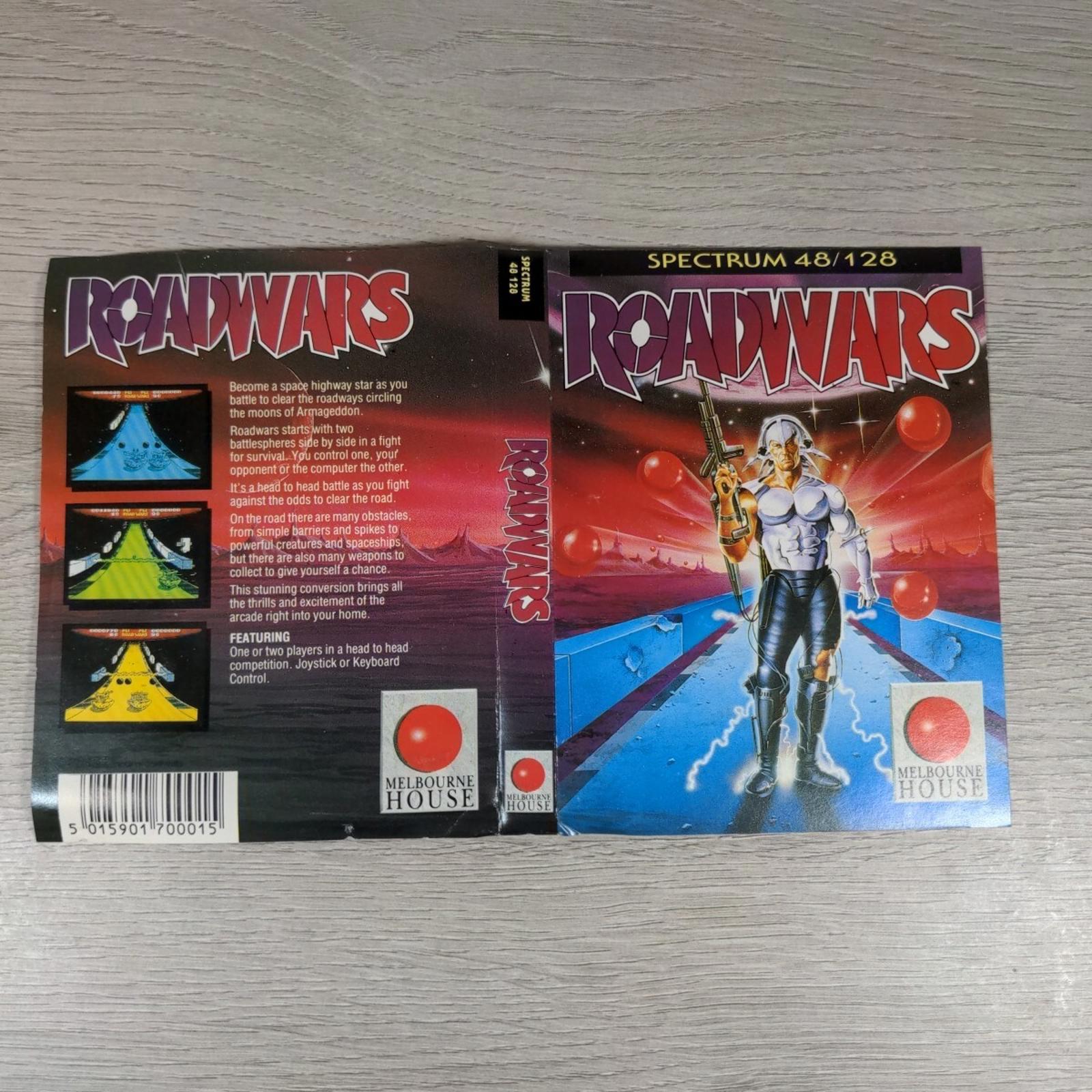 Road Wars ZX Spectrum 48K 128K Video Game Cassette Tested & Working