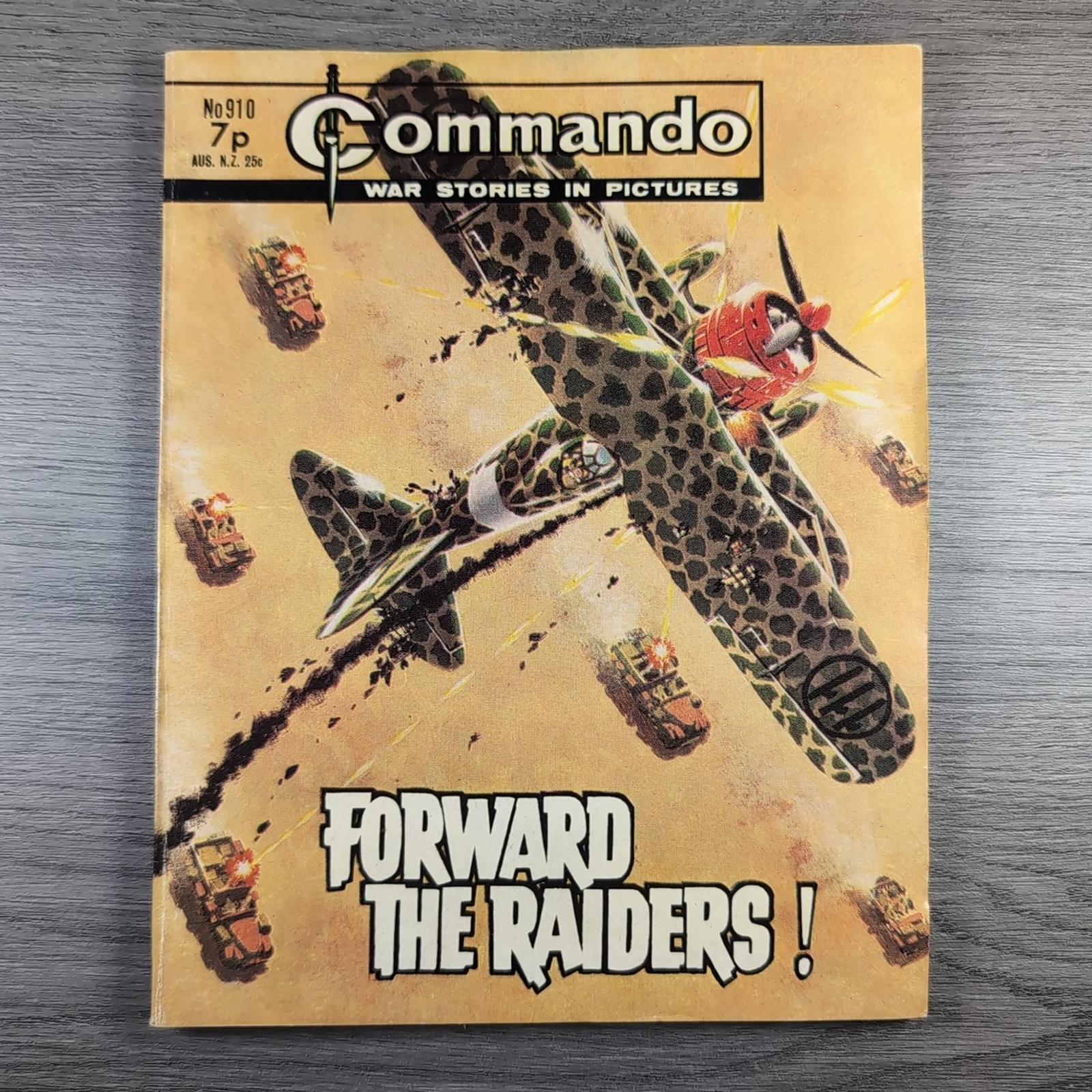 Commando Comic Issue Number 910 Forward The Raiders!