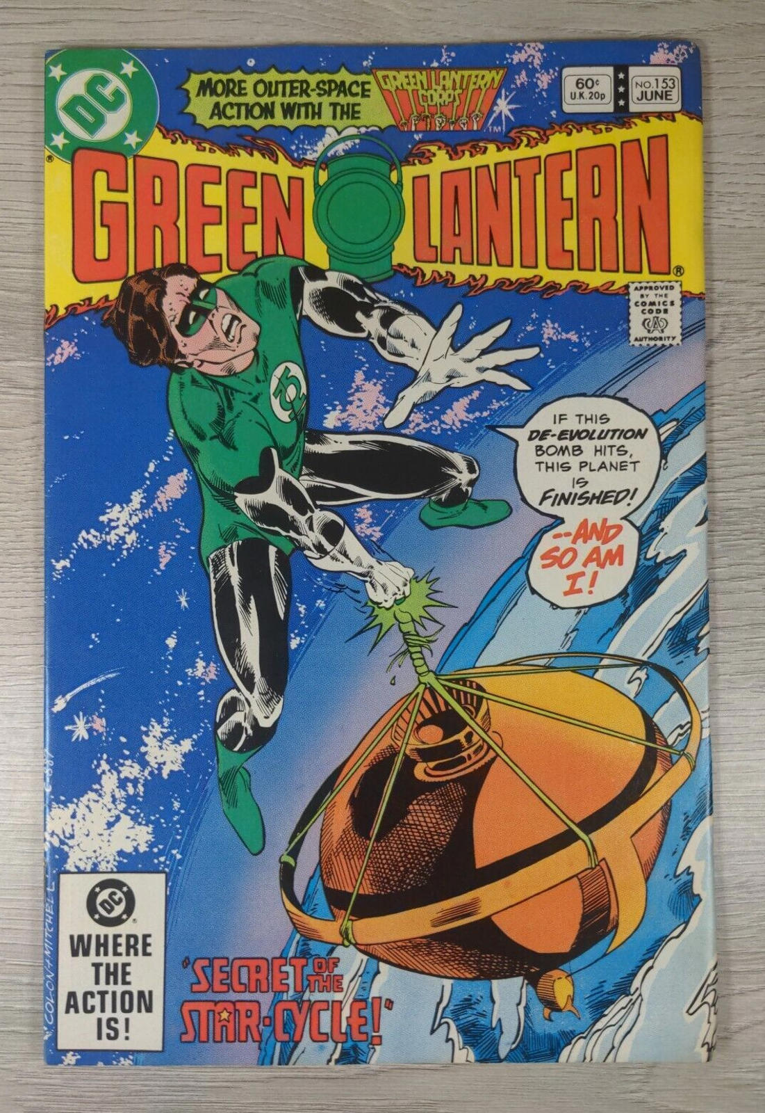 DC Comics Green Lantern #153 June 1982 - Vintage Comic - Retrorama UK