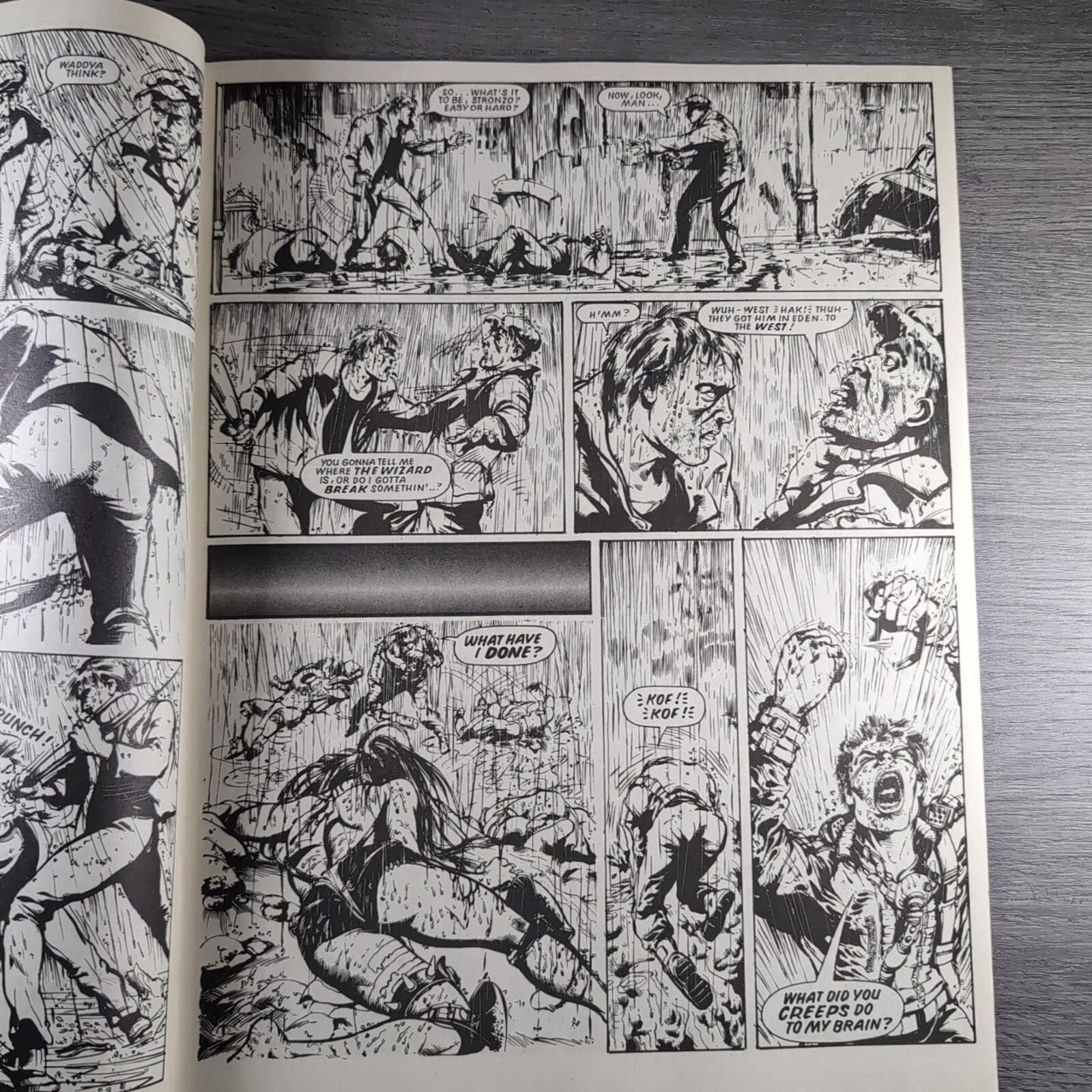 2000AD Prog 538Featuring Judge Dredd 5th September 1987 Vintage Comic