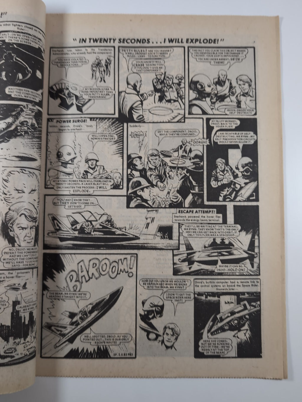 Spike Comic Issue No.11 April 2nd 1983 D.C Thomson Vintage Retro Comic