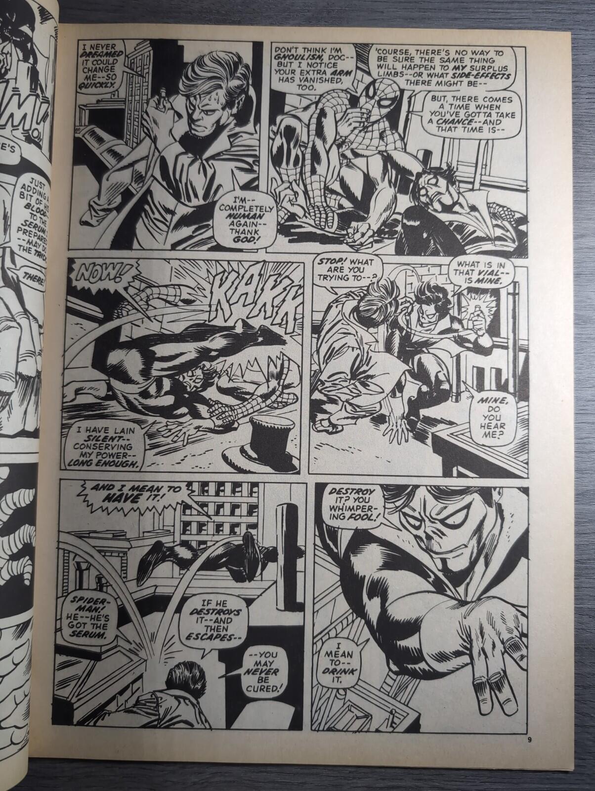 Spider-Man Comics Weekly No 143 Marvel Comics UK 8th November 1975 Vintage Comic