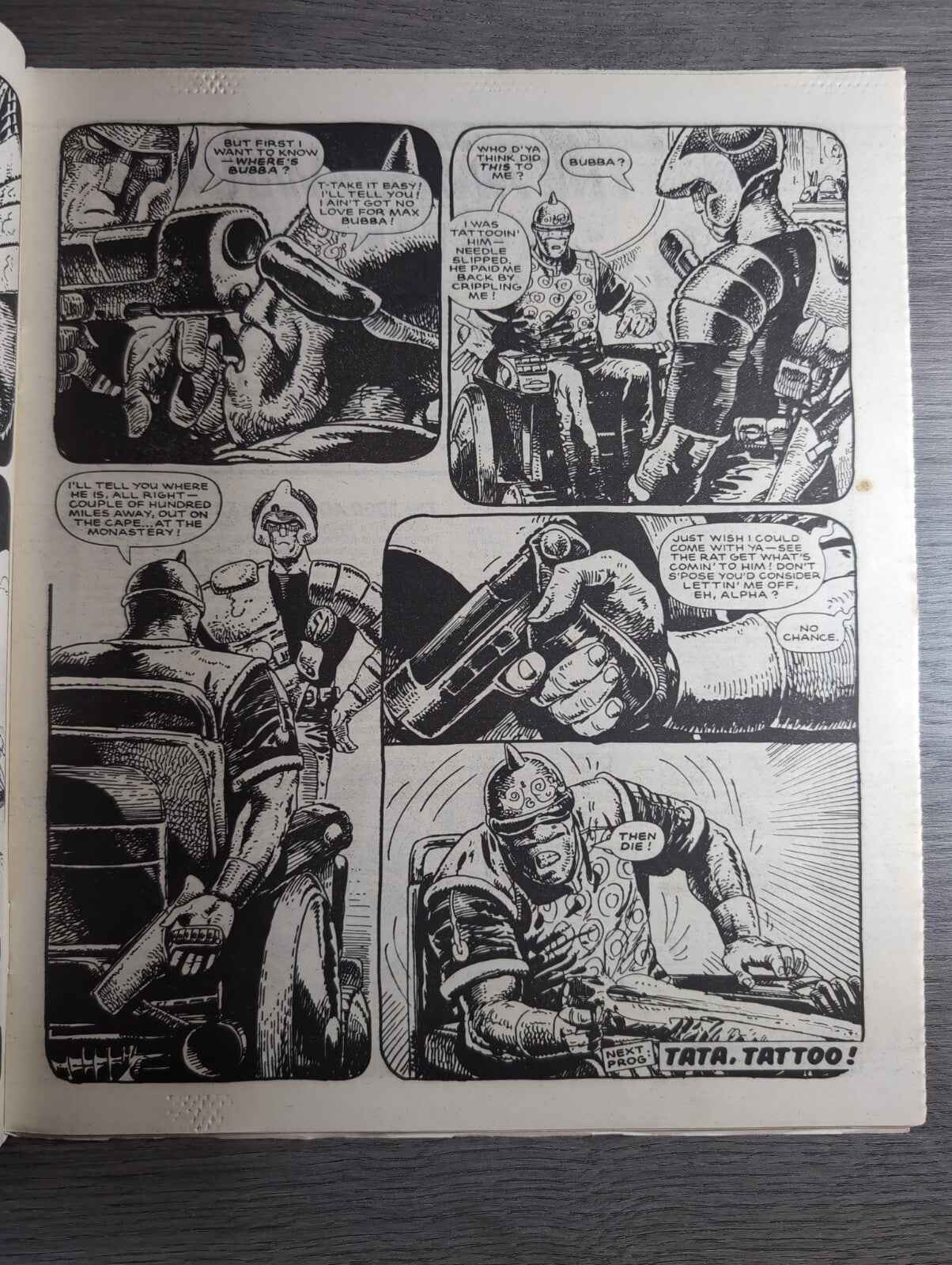 2000AD Prog 481 Featuring Juddge Dread Comic Date 2nd August 1986 Vintage Comics