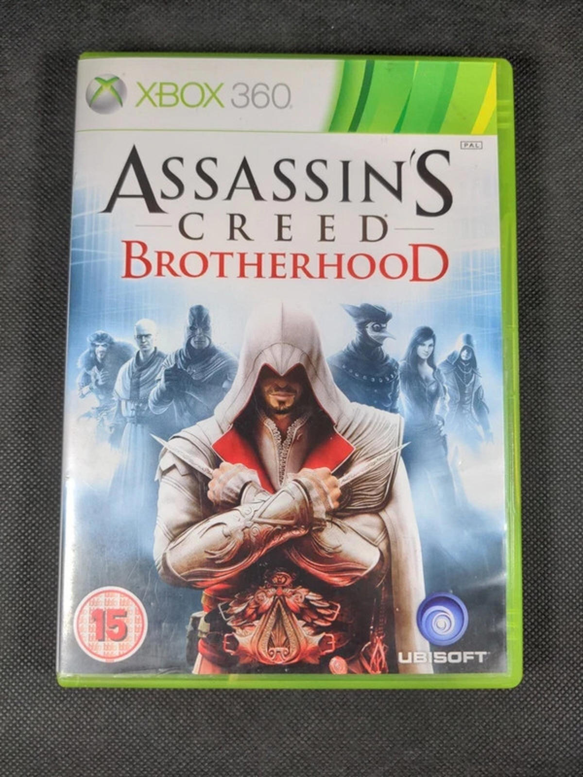 Assassins Creed Brotherhood Microsoft Xbox 360 Game + Manual