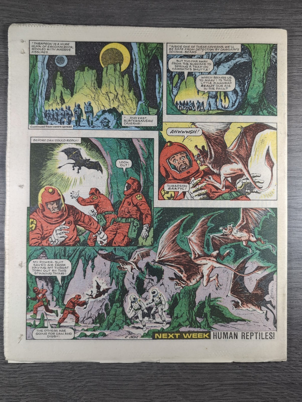 Eagle Comic Issue No. 246 6th December 1986 Vintage Retro UK Comic
