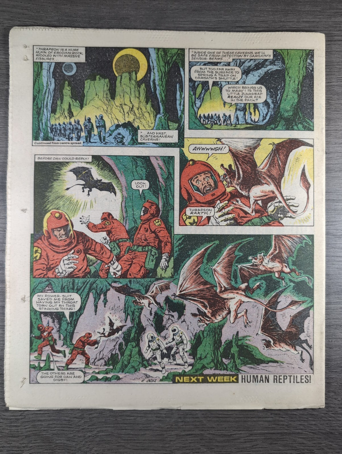 Eagle Comic Issue No. 246 6th December 1986 Vintage Retro UK Comic