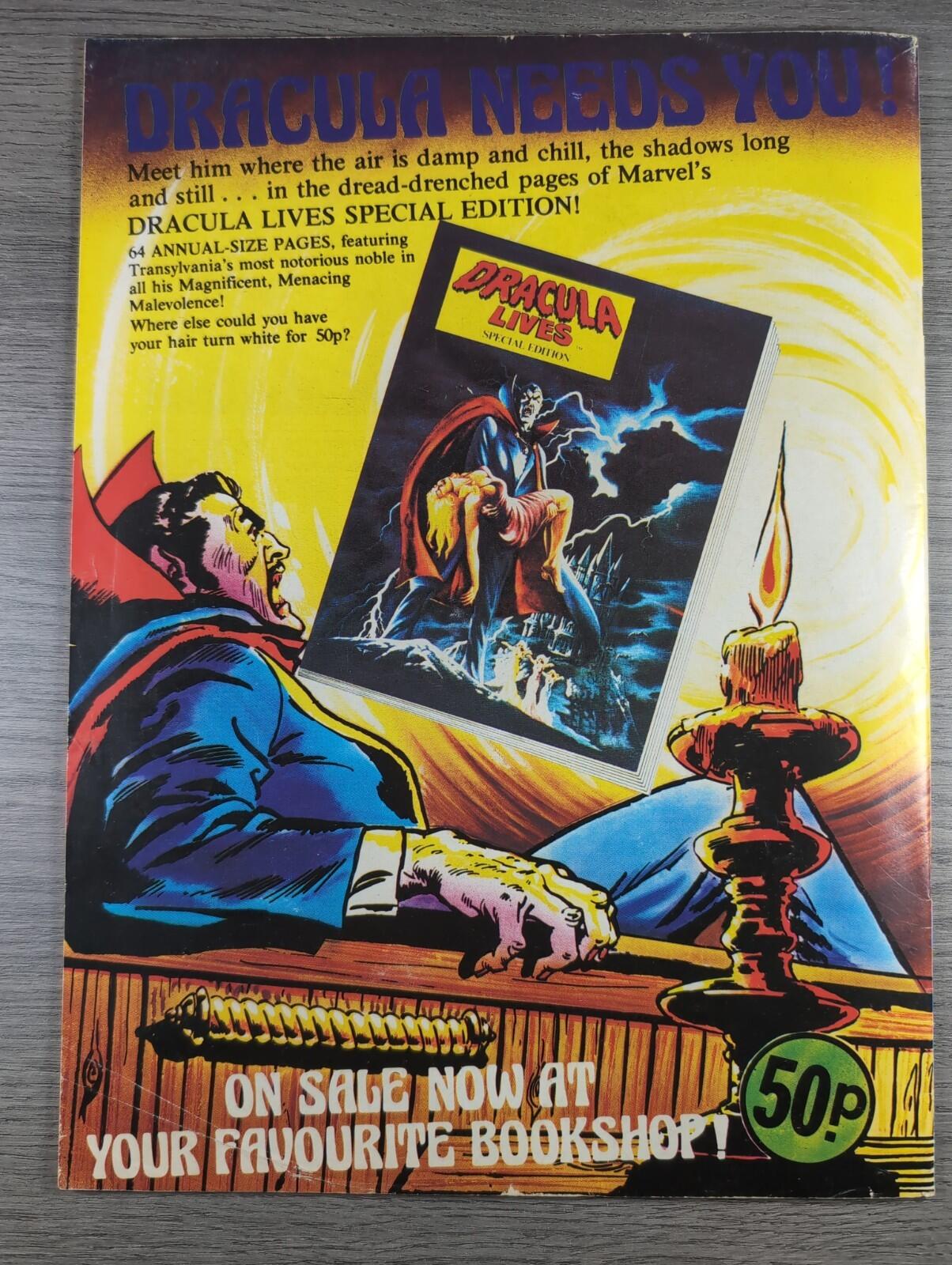 Spider-Man Comics Weekly No 122 Marvel Comics UK 14th June 1975 Vintage Comic