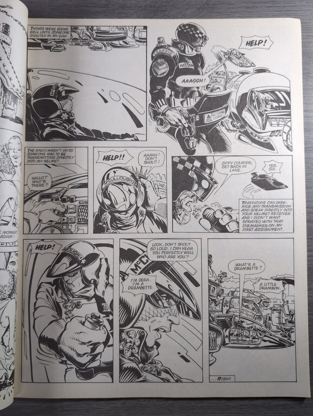 2000AD Prog 611 Featuring Judge Dread Comic 28th Jan 1989 Vintage Retro Comic