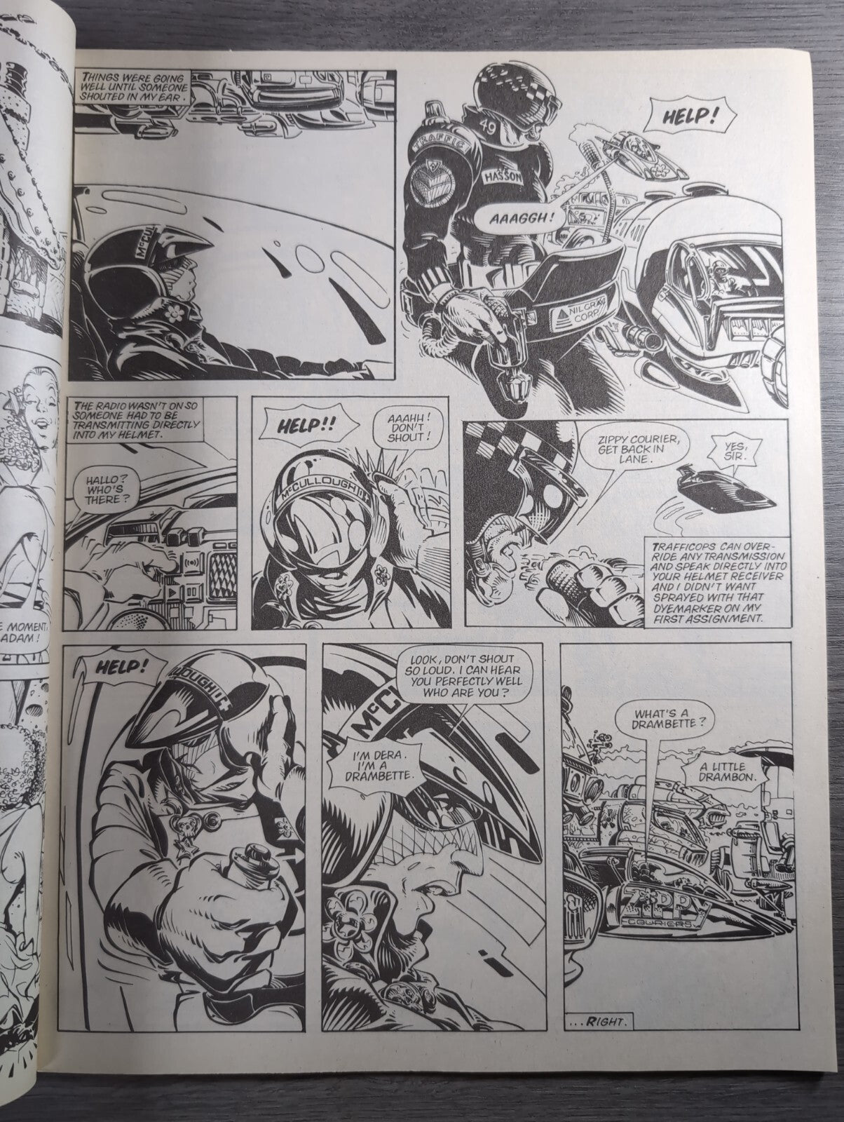 2000AD Prog 611 Featuring Judge Dread Comic 28th Jan 1989 Vintage Retro Comic