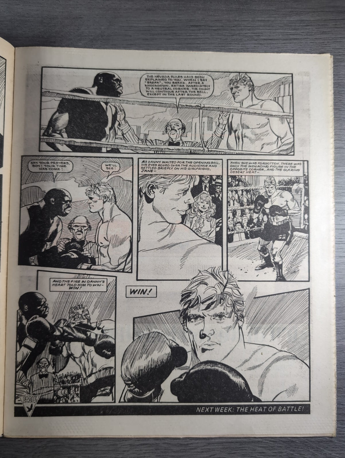 Eagle Comic Issue 2nd June 1984 Vintage Retro UK Comic