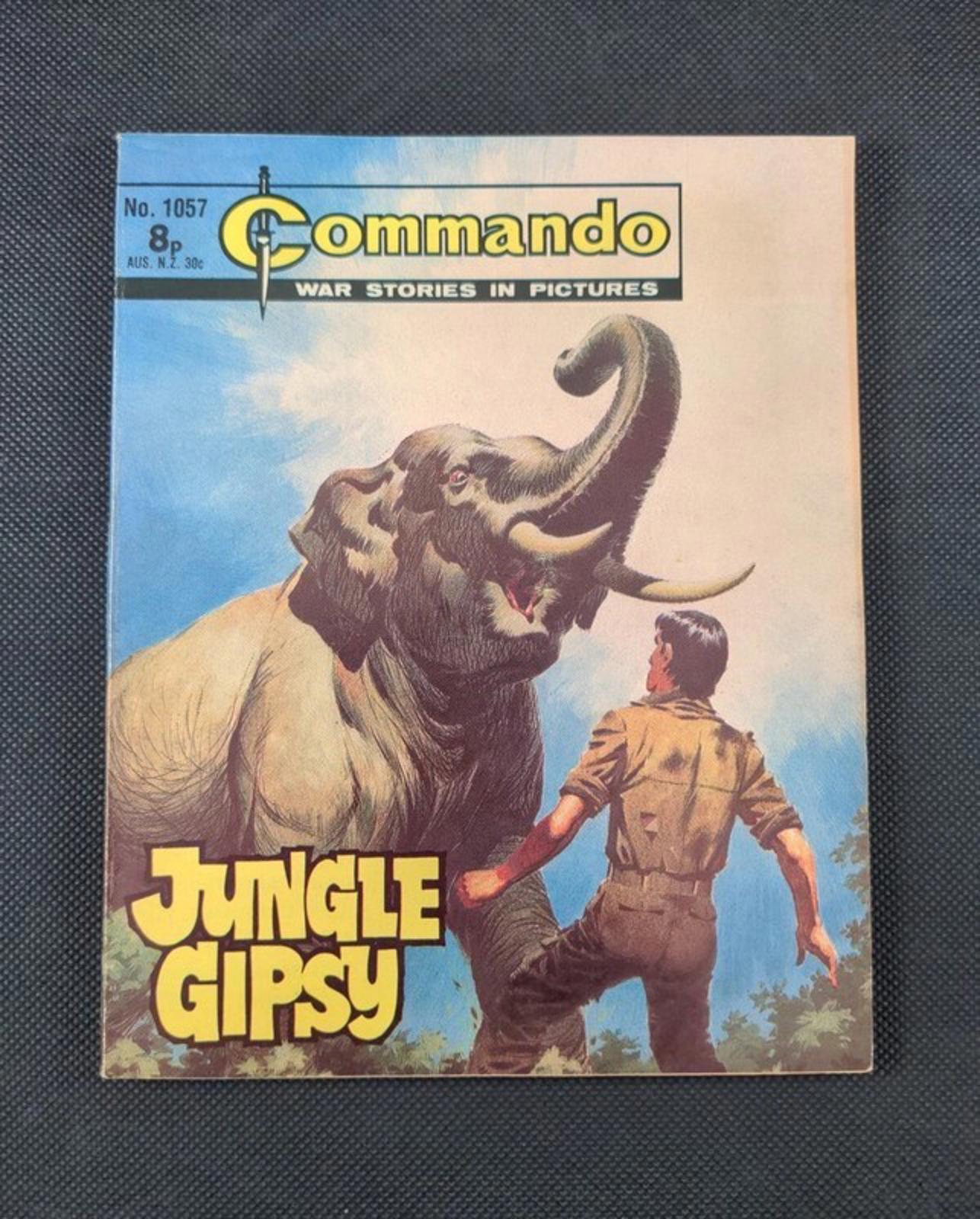 Commando Comic Issue Number 1057 Jungle Gipsy - Retrorama UK