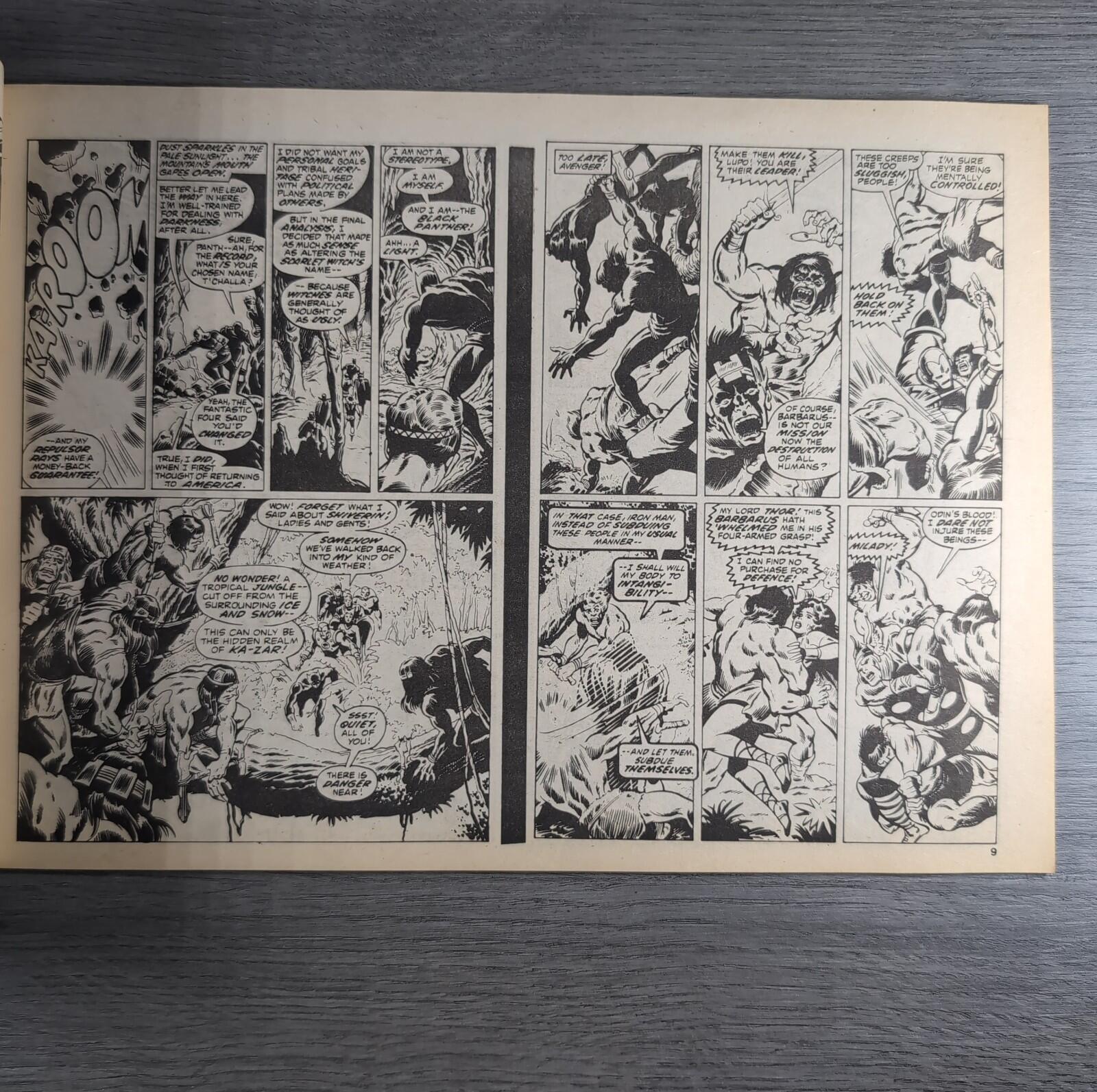 Super Spider-Man And The Titans No. 203 Marvel Comics 29th December 1976
