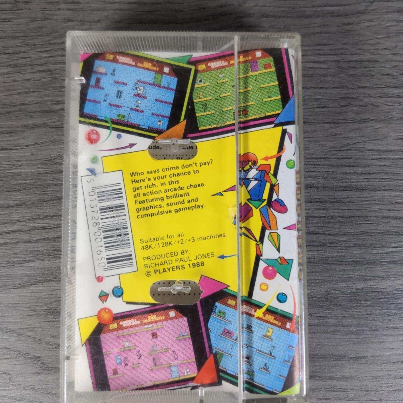 Crime Busters ZX Spectrum 48/128K Game Cassette Players Tested & Working