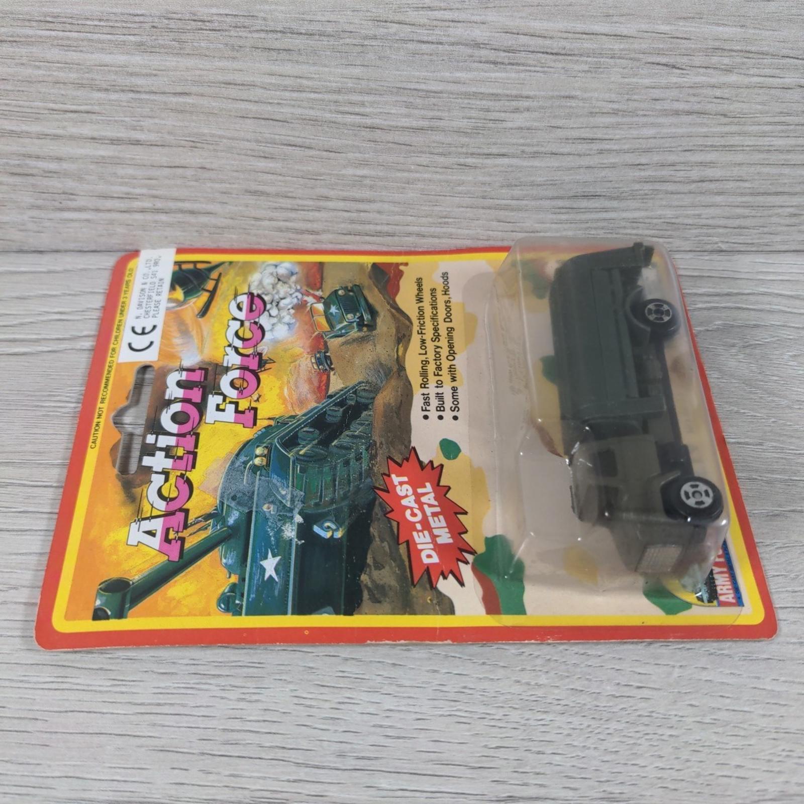 Welly Action Force Military Truck No 8634 Diecast Model 1980s Army Force - Retrorama UK