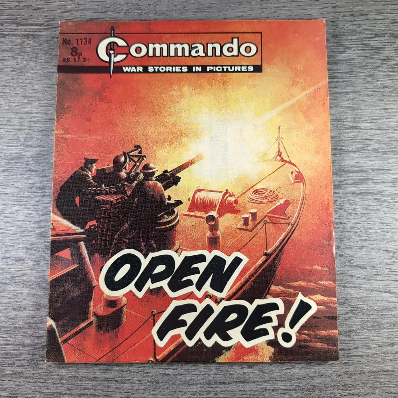 Commando Comic Issue Number 1134 Open Fire