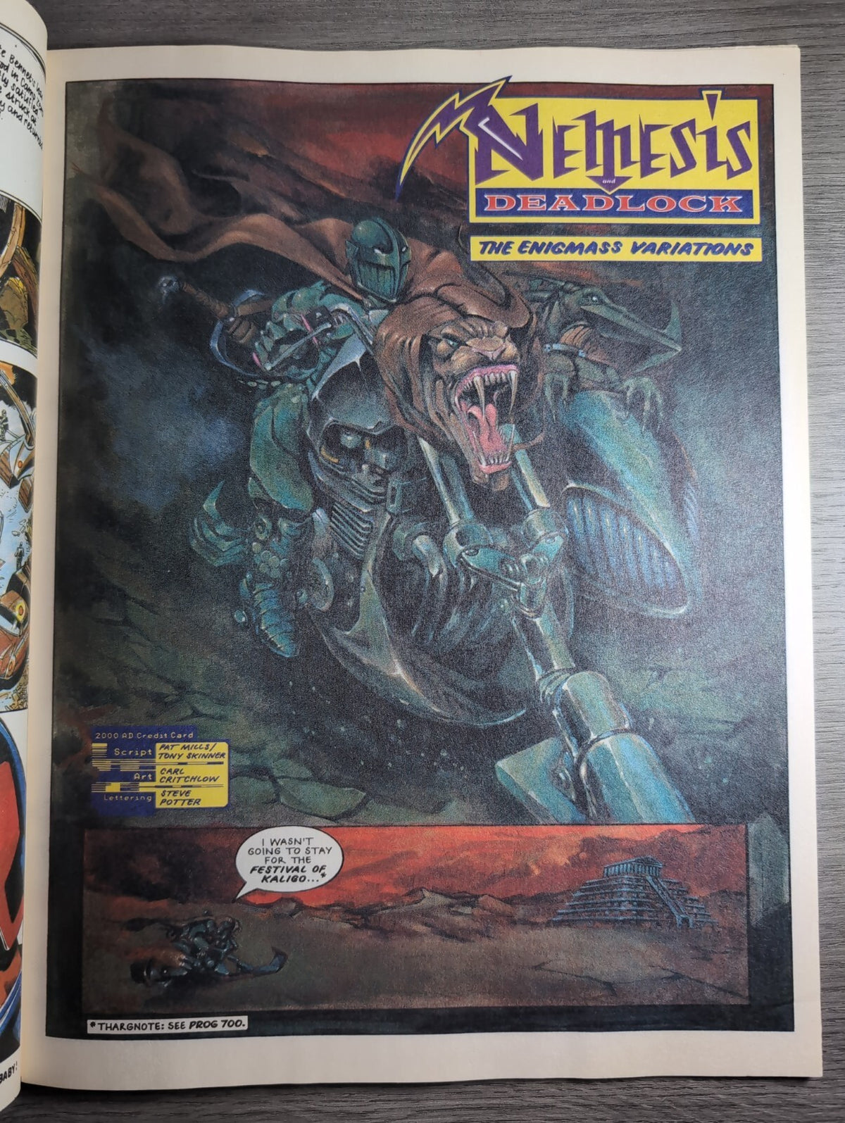 2000AD Prog 723 Featuring Judge Dredd Comic 23rd March 1991 Vintage Retro Comic