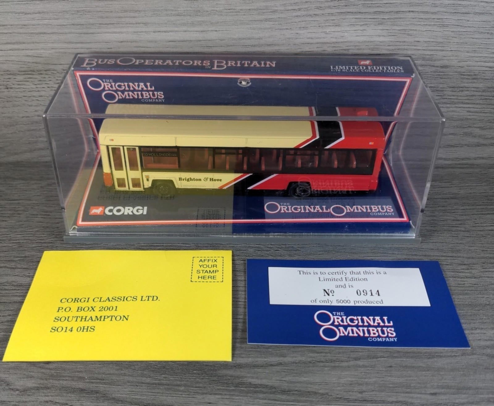 Corgi Omnibus Leyland Lynx MK1 Brighton & Hove 43113 Diecast Bus 1:76 Scale
