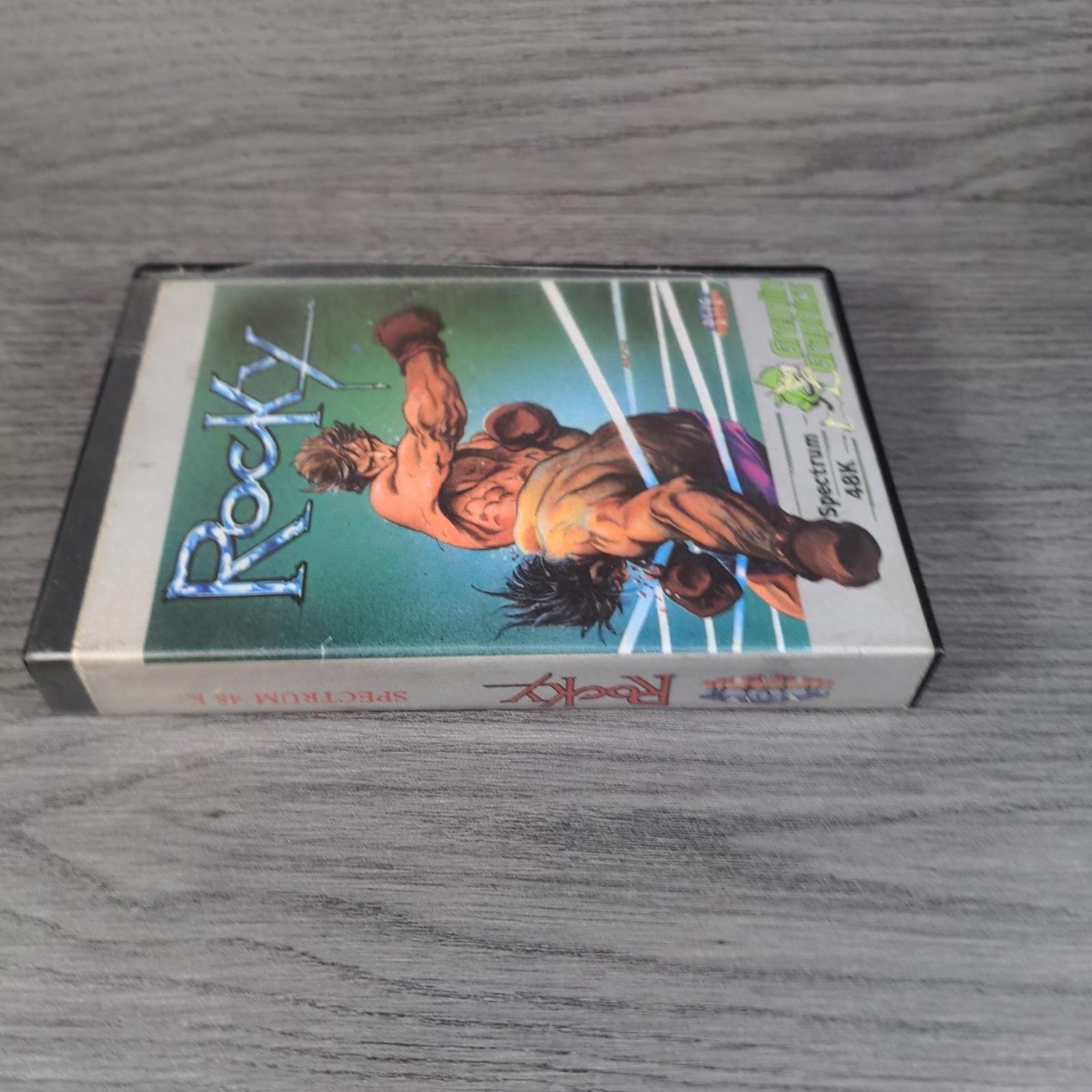 Rocky ZX Spectrum 48K Game Cassette Gremlin Graphics Tested & Working - Retrorama UK