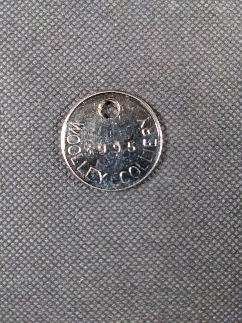 Woolley Colliery No 3995 Miners Pit Check Token