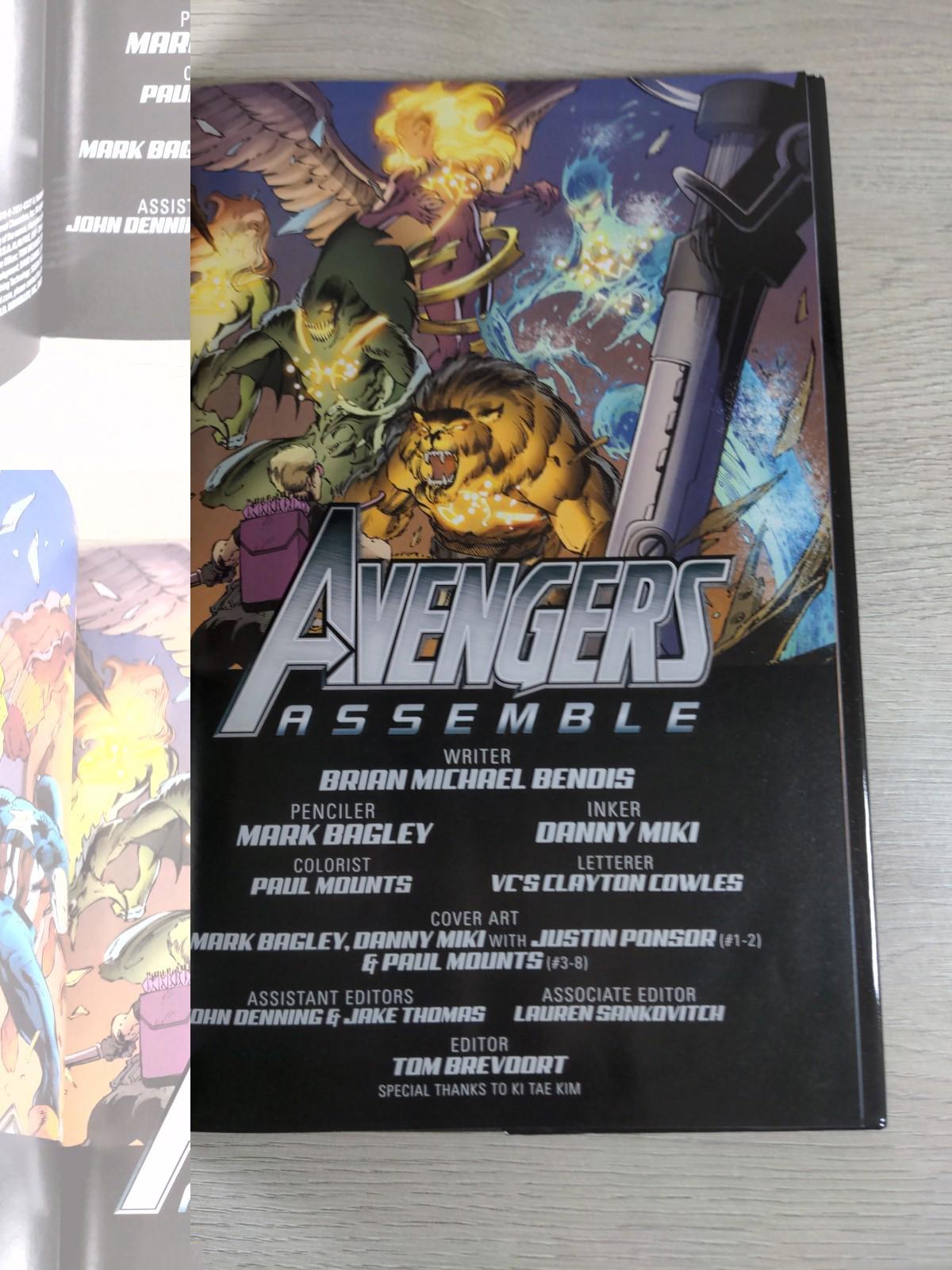 Avengers Assemble By Brian Michael Bendis Hardcover Graphic Novel 2013