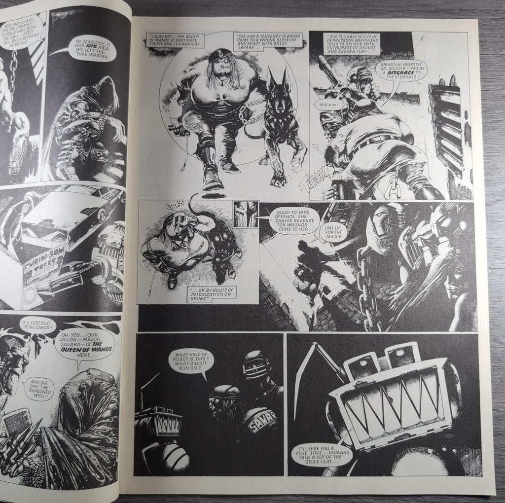 2000AD Prog 565  Featuring Judge Dredd 12th March 1988 Vintage Comic