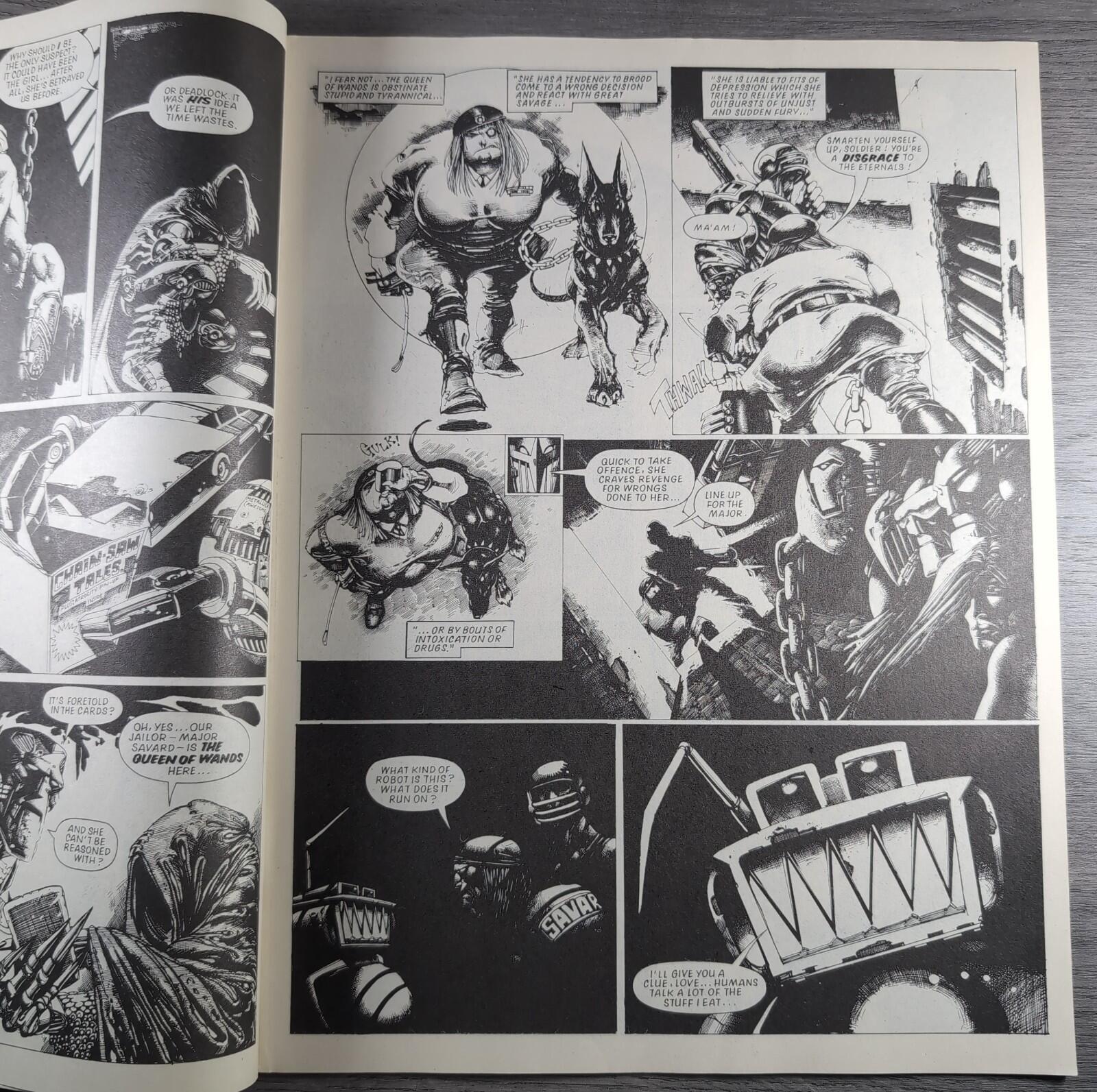 2000AD Prog 565  Featuring Judge Dredd 12th March 1988 Vintage Comic