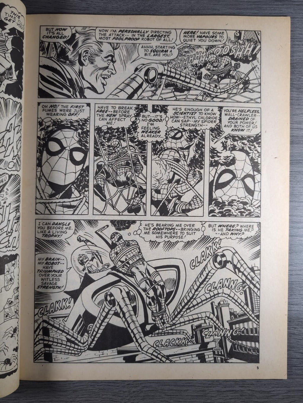 Spider-Man Comics Weekly No 152 Marvel Comics UK 10th January 1976 Vintage Comic
