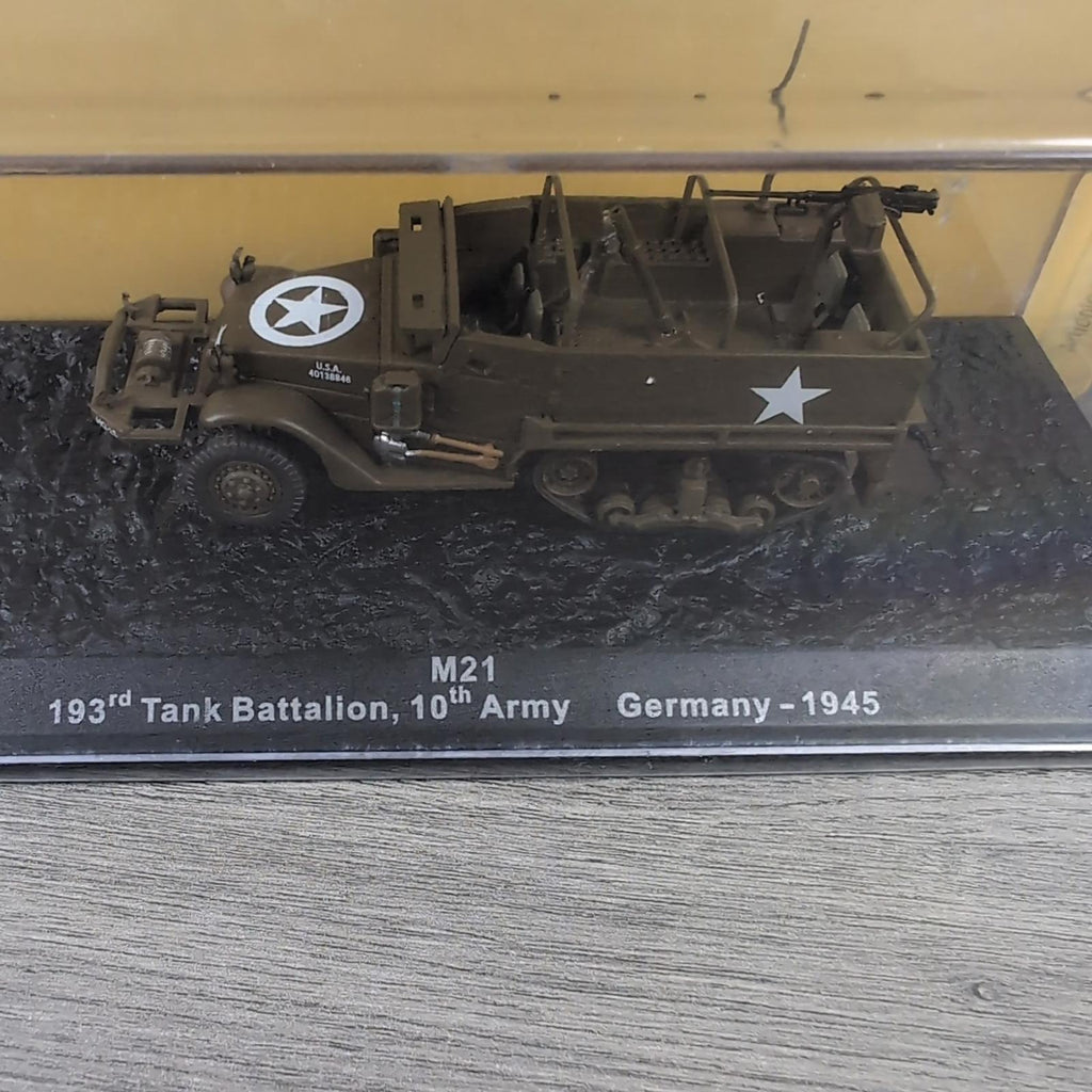 DeAgostini  M21 193rd Battalion 10th Army Germany 1945 1:72 Scale Diecast Model