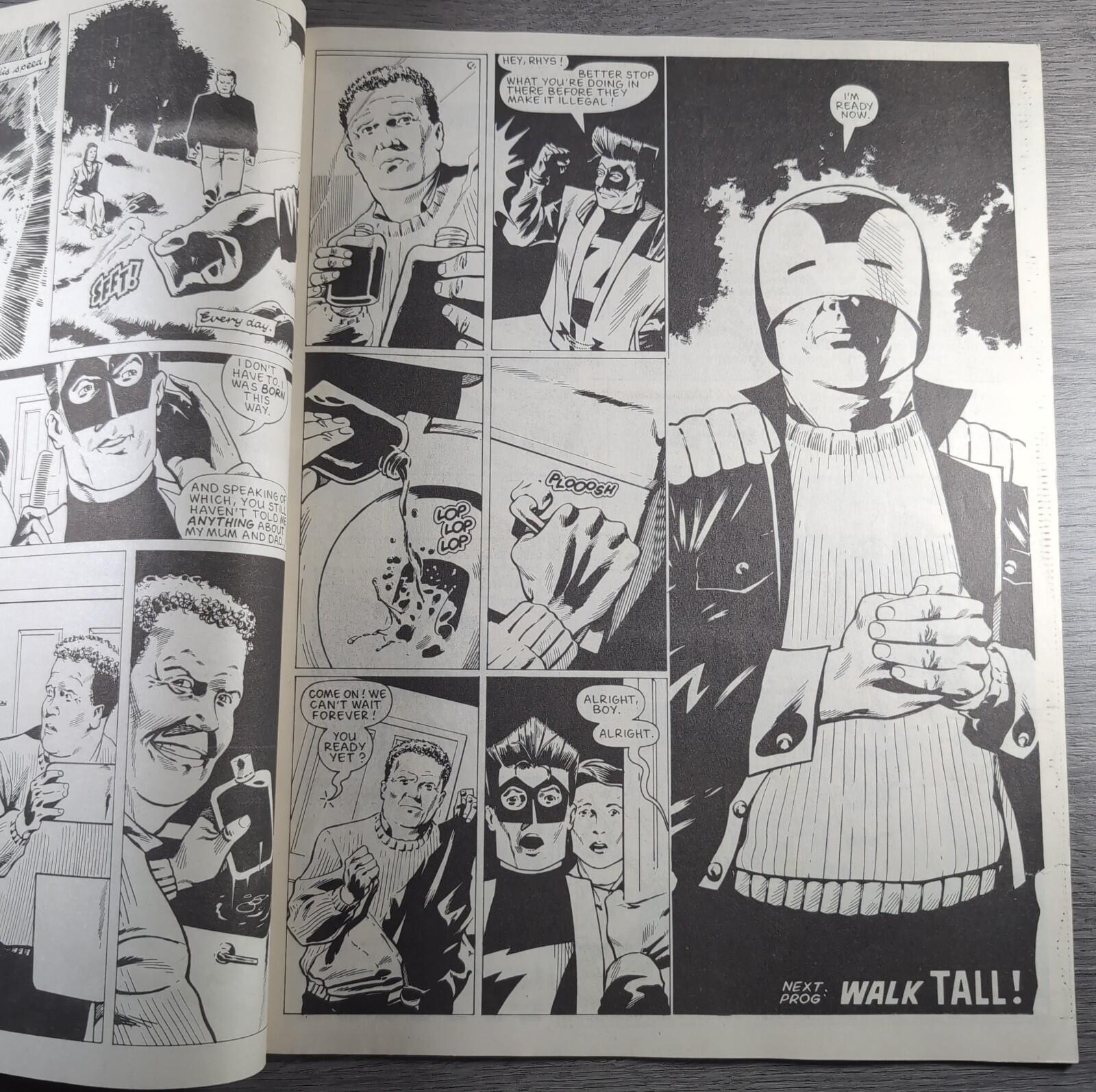 2000AD Prog 543 Featuring Judge Dredd 10th October 1987 Vintage Comic