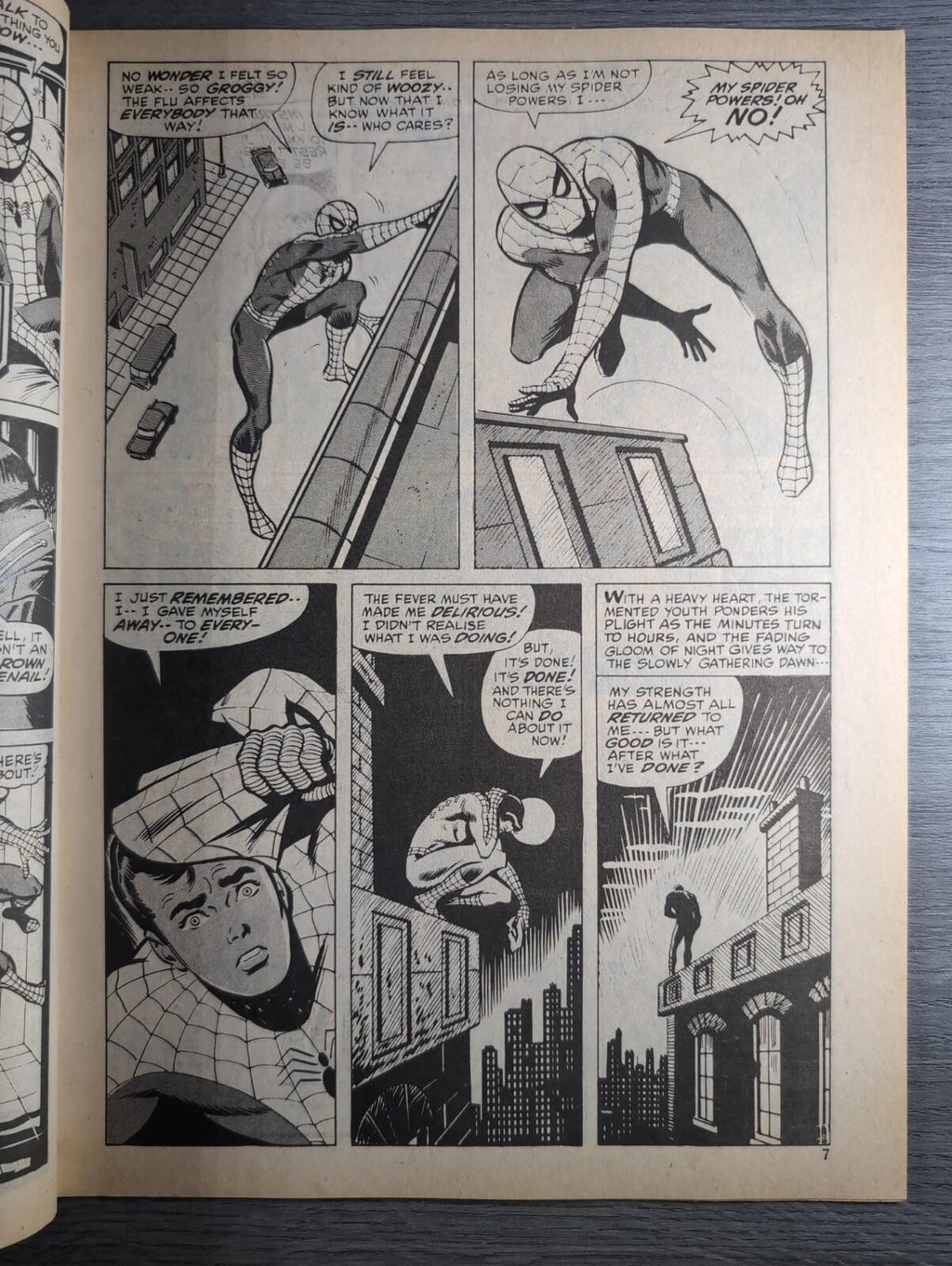 Spider-Man Comics Weekly No 112 Marvel Comics UK 5th April 1975 Vintage Comic
