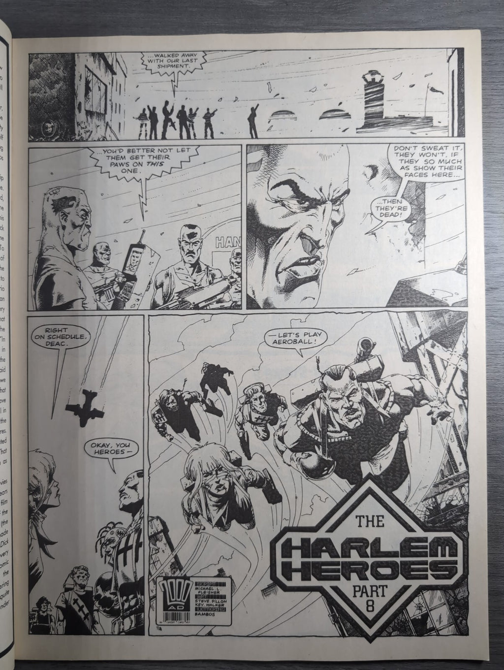 2000AD Prog 684 Featuring Judge Dredd Comic 23rd June 1990 Vintage Retro Comic