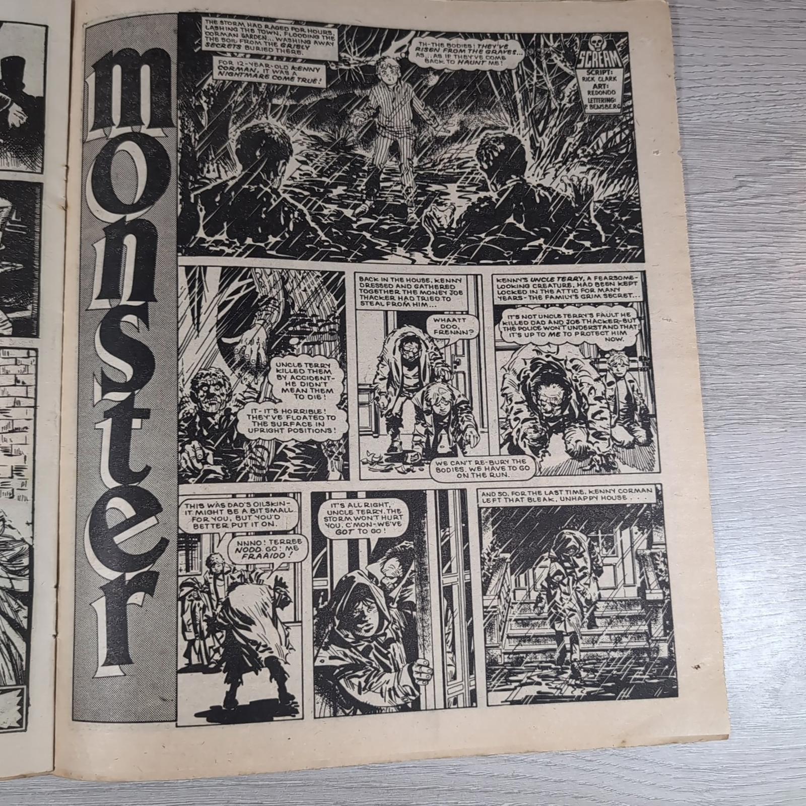 Scream! Comic Issue Number 7 5th May 1984