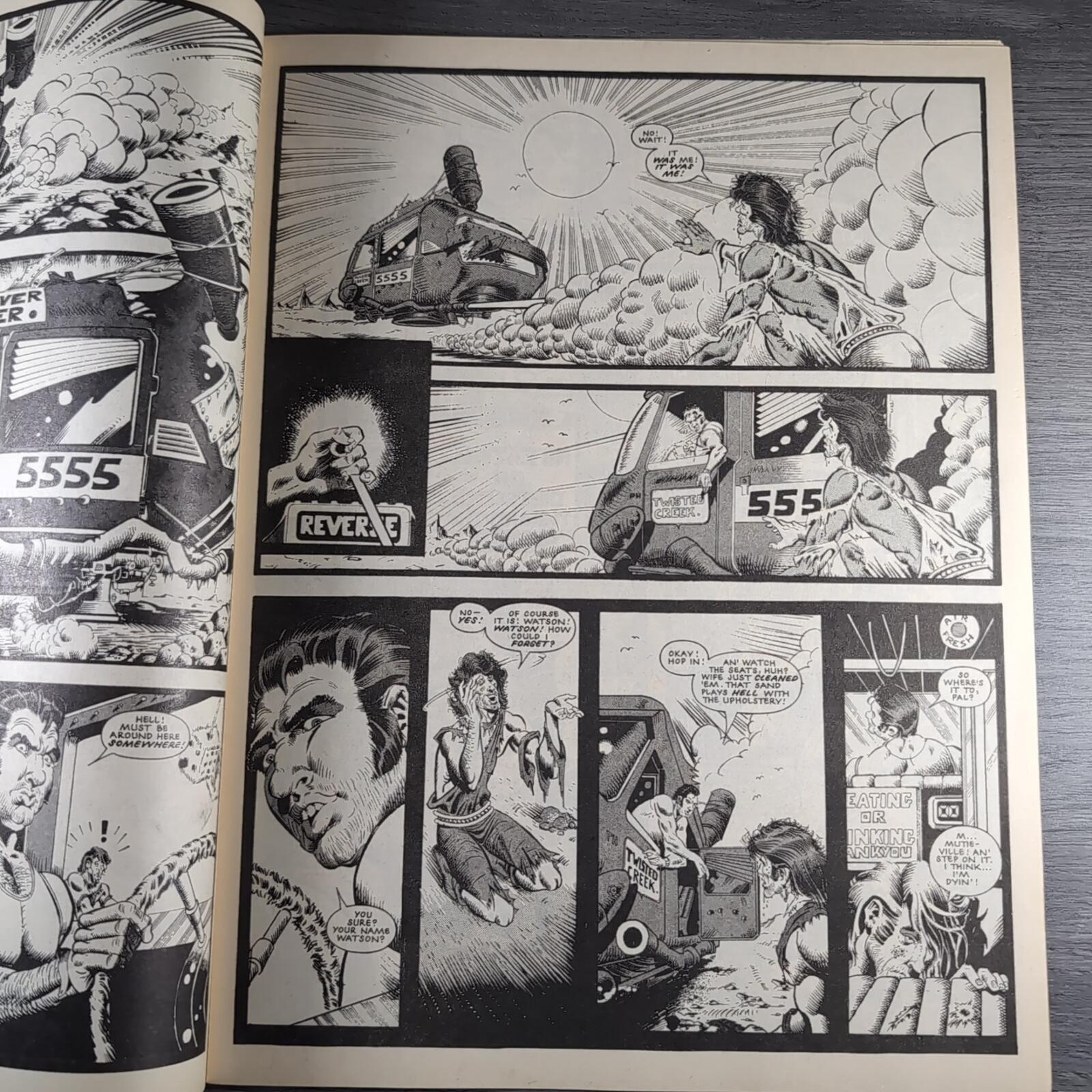 2000AD Prog 532 Featuring Judge Dredd 25th July 1987 Vintage Comic