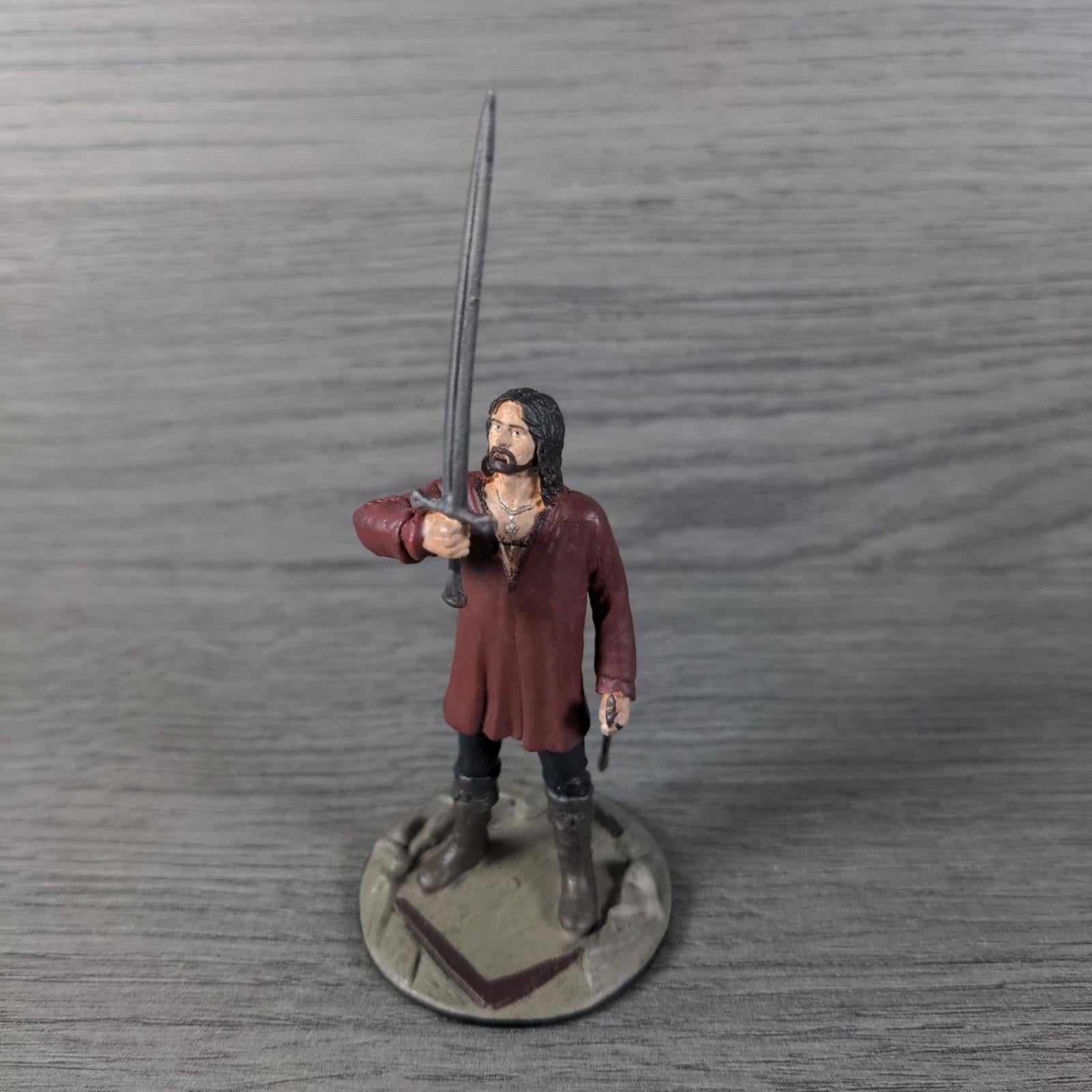 Eaglemoss Aragorn Lord of the Rings Collectors Models Metal Figure 2006