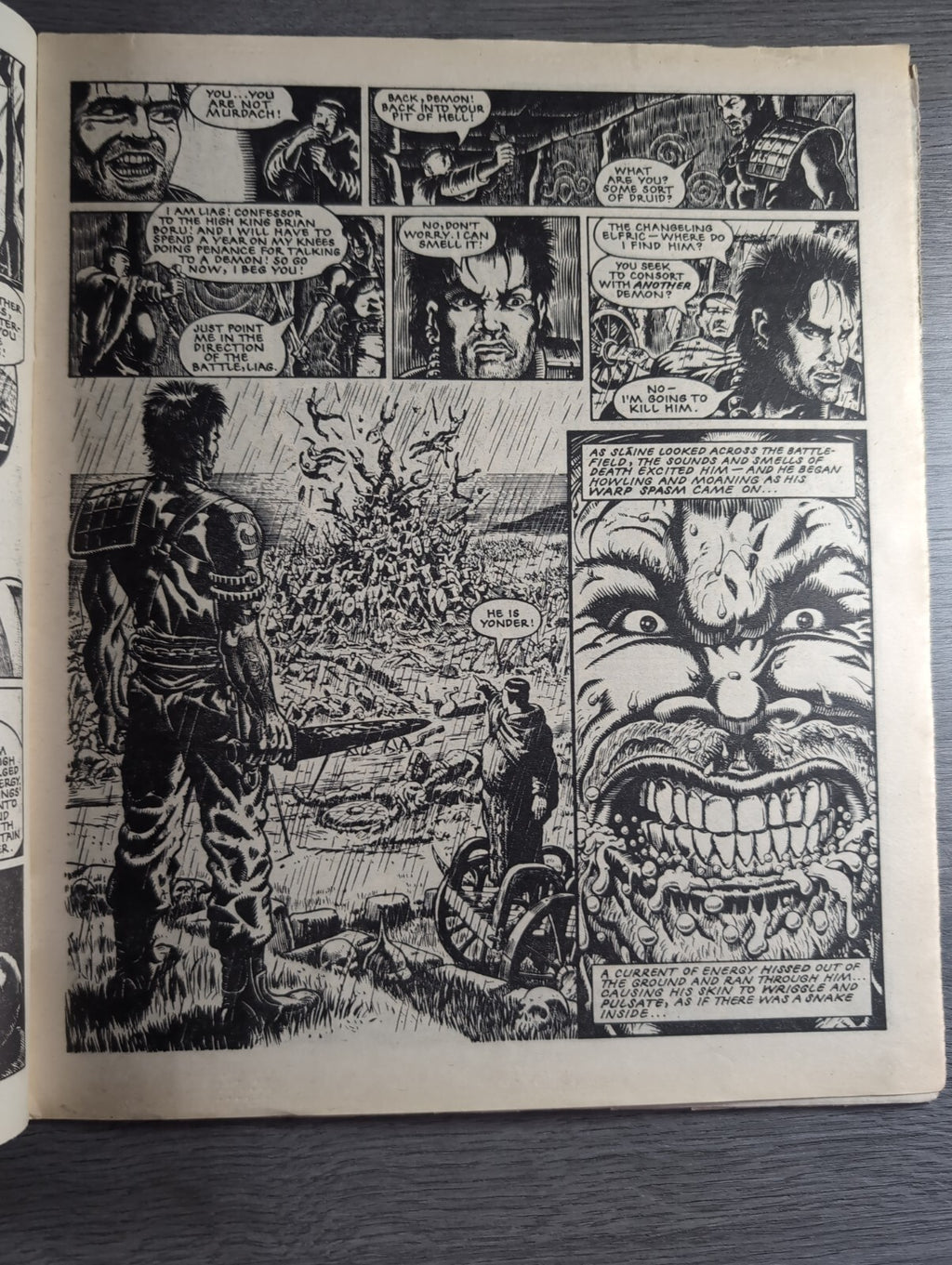 2000AD Prog 417 Featuring Judge Dread Comic 11th May 1985 Vintage Retro Comic