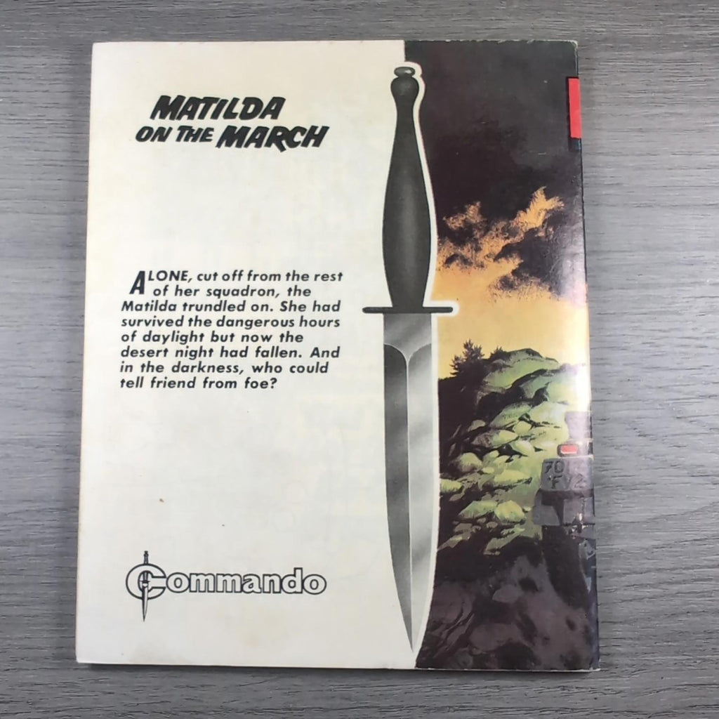 Commando Comic Issue Number 933 Matilda On The March