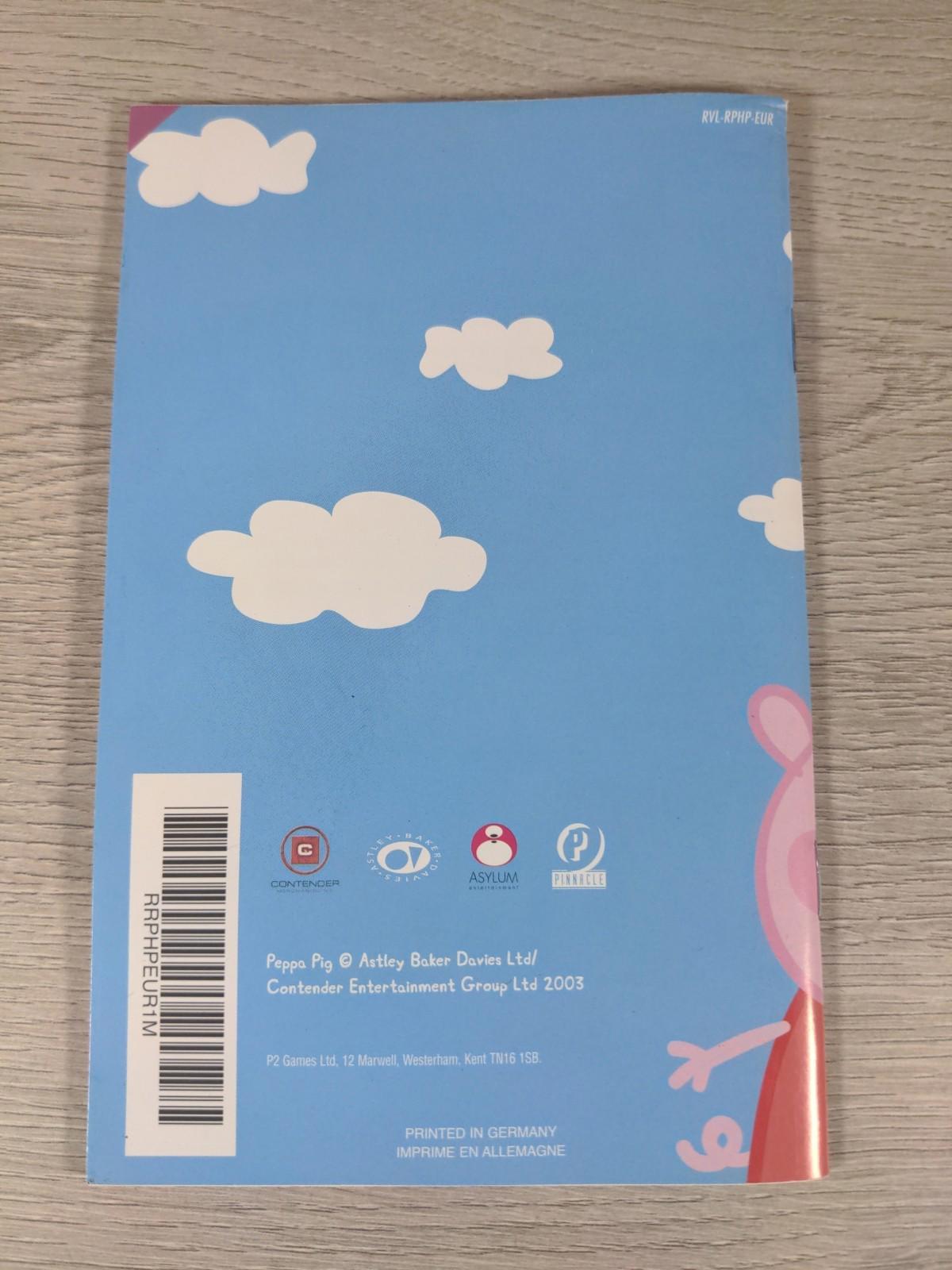 Peppa Pig The Game Nintendo Wii Game PAL Pegi 3+ Manual Included