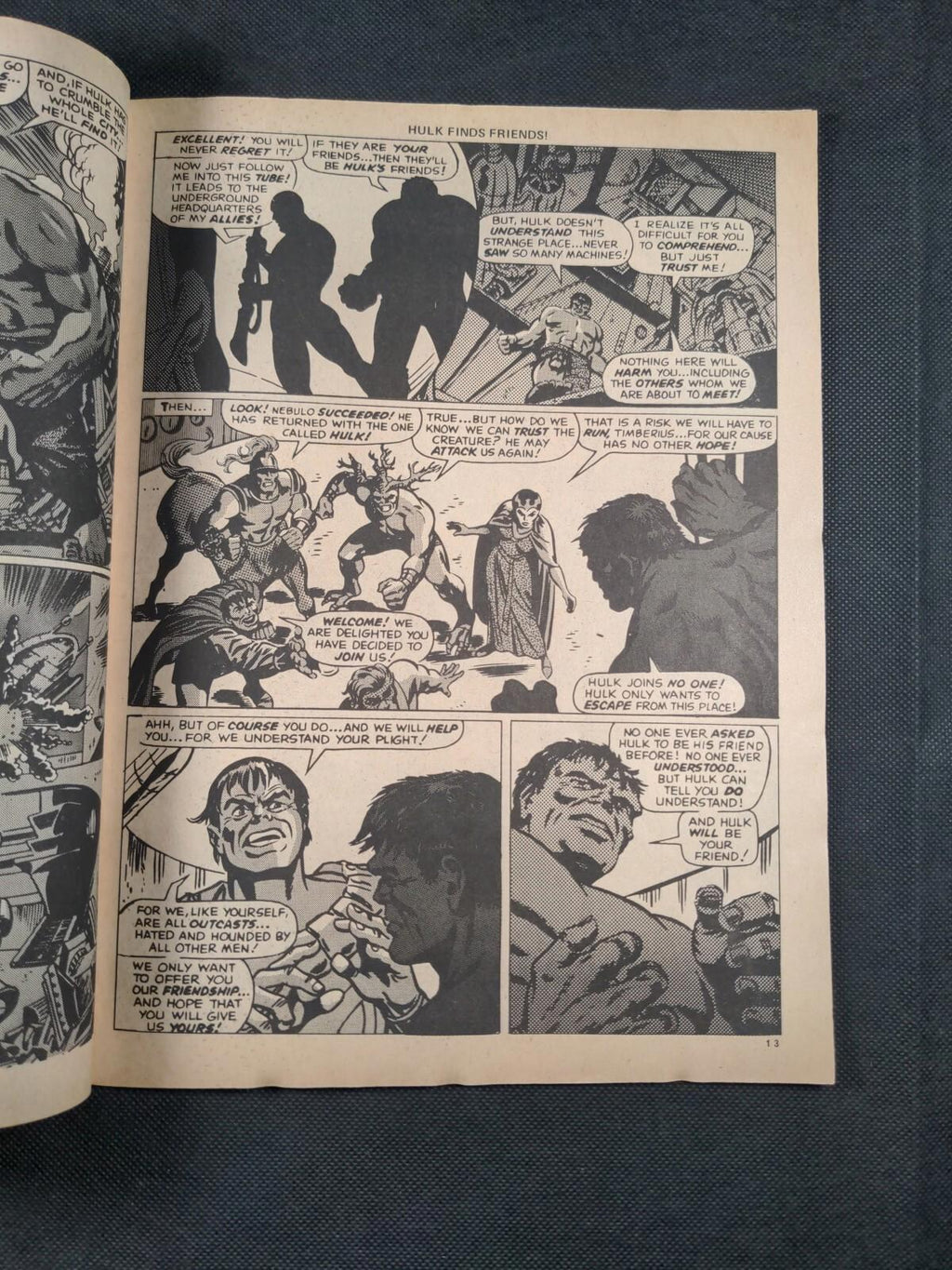 Mighty World of Marvel Issue No 59 November 1973 Vintage Marvel UK Comic - Retrorama UK