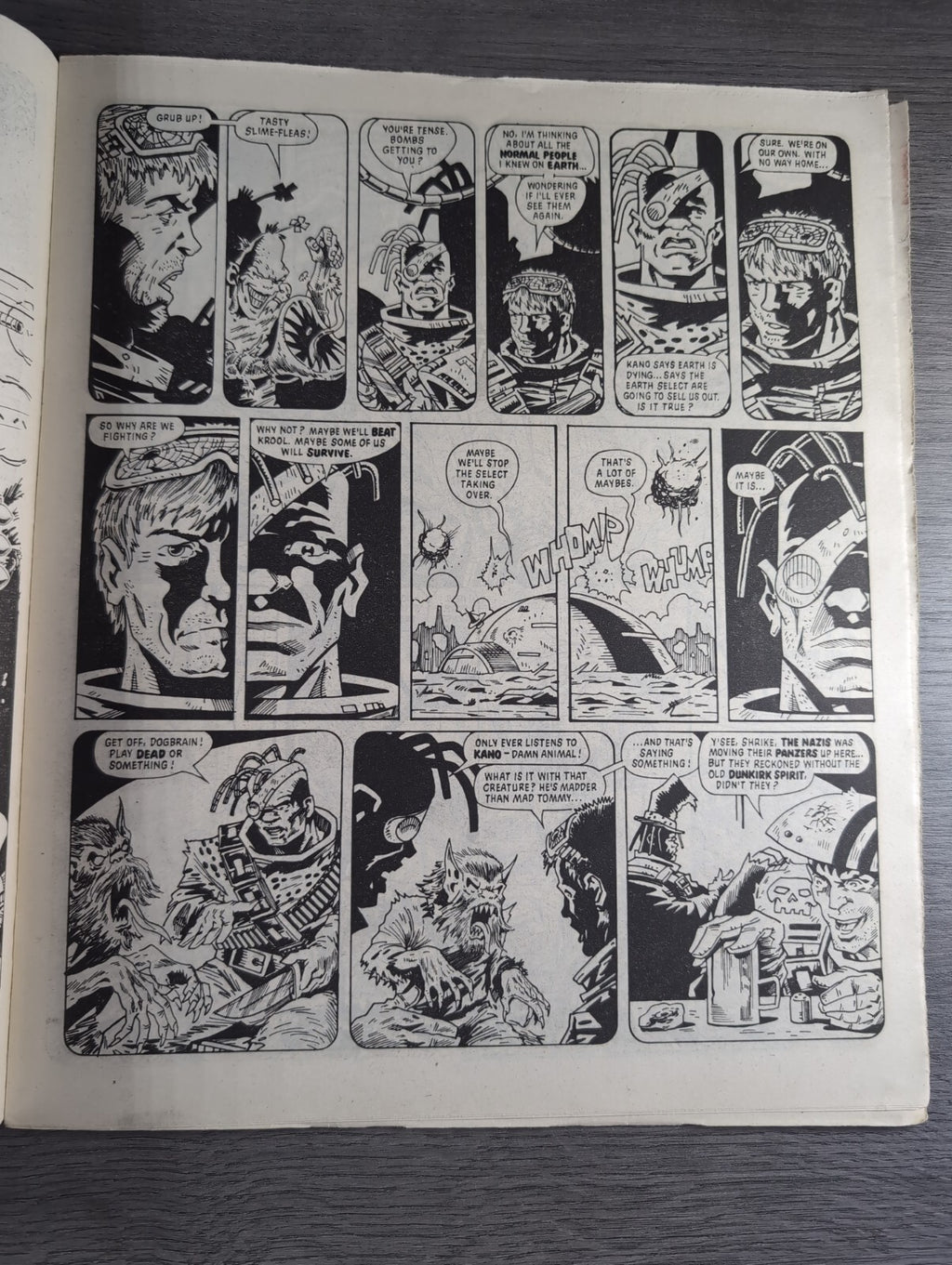 2000AD Prog 506 Featuring Judge Dread Comic 24th Jan 1987 Vintage Retro Comic