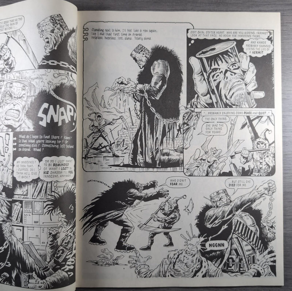 2000AD Prog 555 Featuring Judge Dredd 2nd January 1988 Vintage Comic