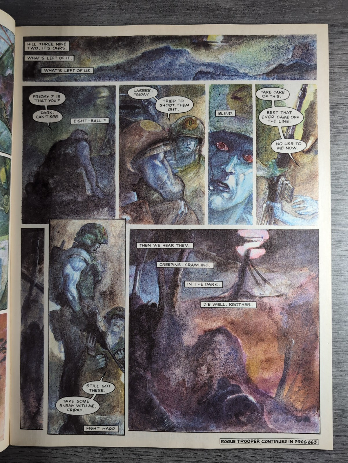 2000AD Prog 653 Featuring Judge Dread Comic 18th Nov 1989 Vintage Retro Comic - Retrorama UK